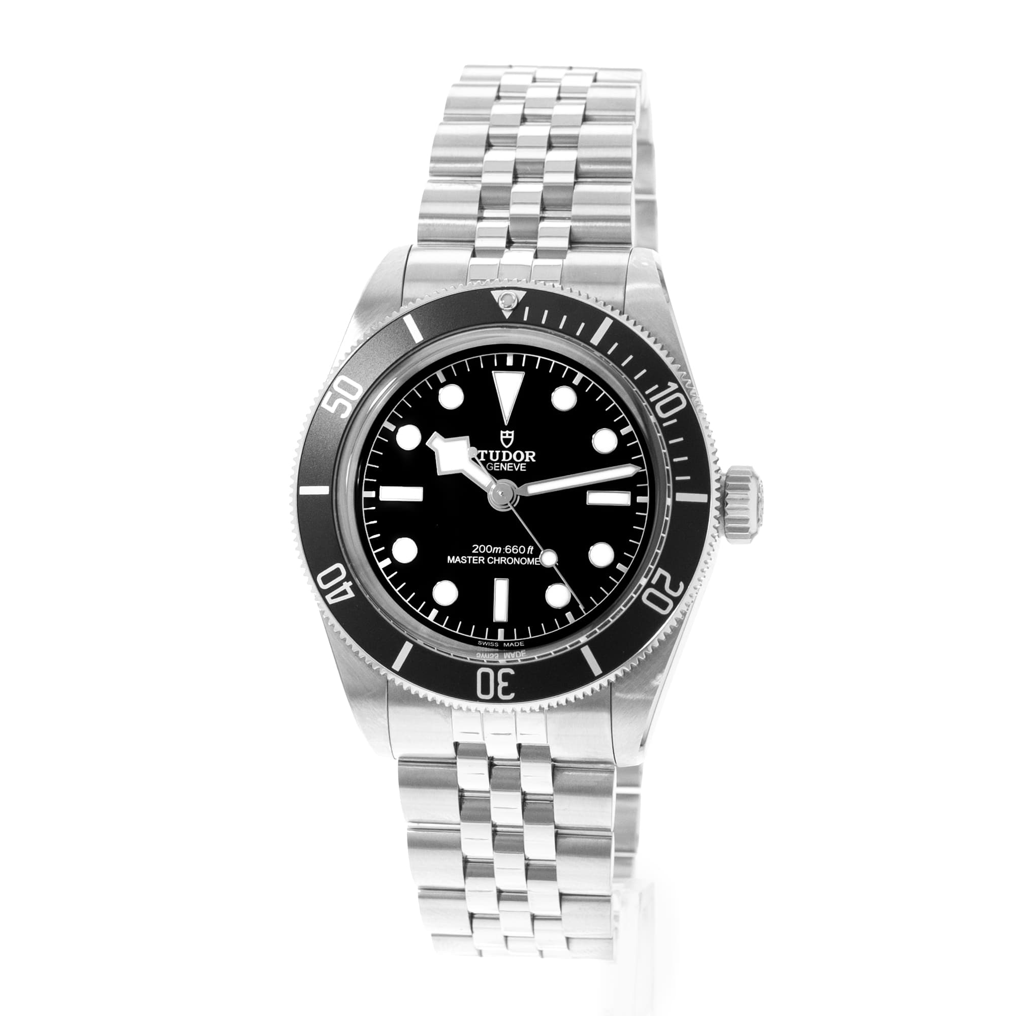 Tudor Black Bay 7941A1A0NU 41mm Black Dial Steel Automatic Mens Watch Card 2024