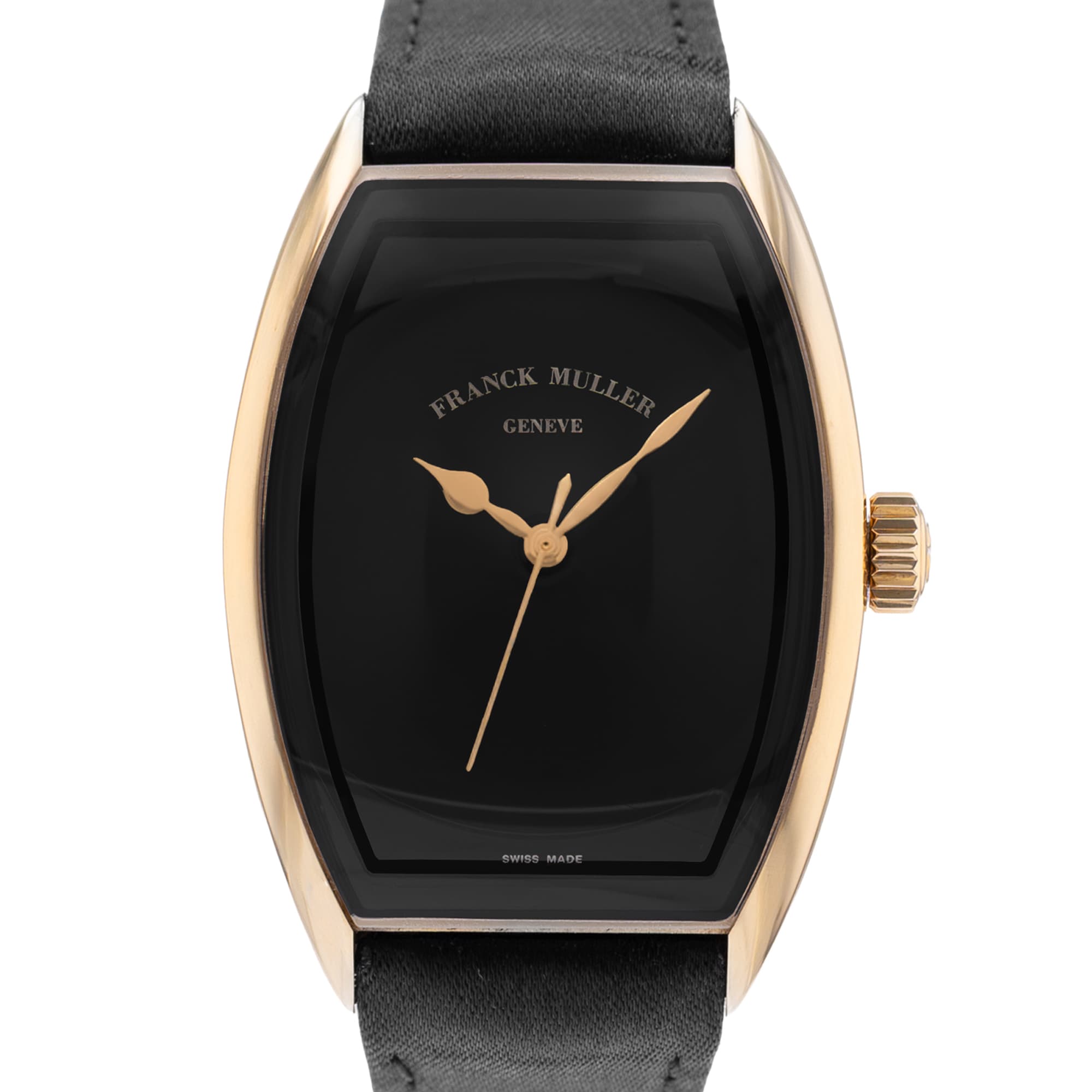 Franck Muller Curvex Cx Piano CX33SCAT FO PIANO 33mm Yellow Gold Box Papers
