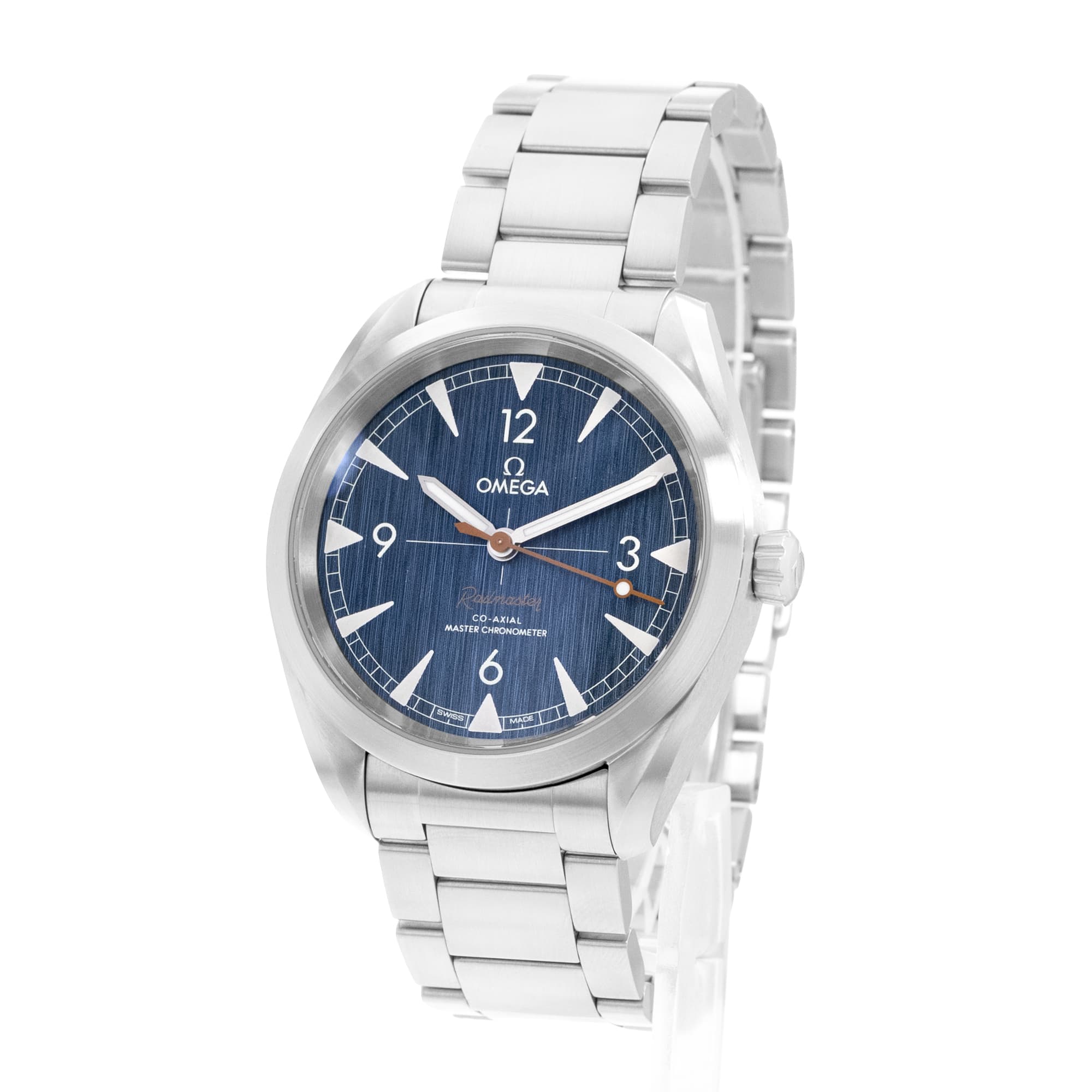 Omega Seamaster Railmaster 220.10.40.20.03.001 40mm Mens Watch Box Papers 2023