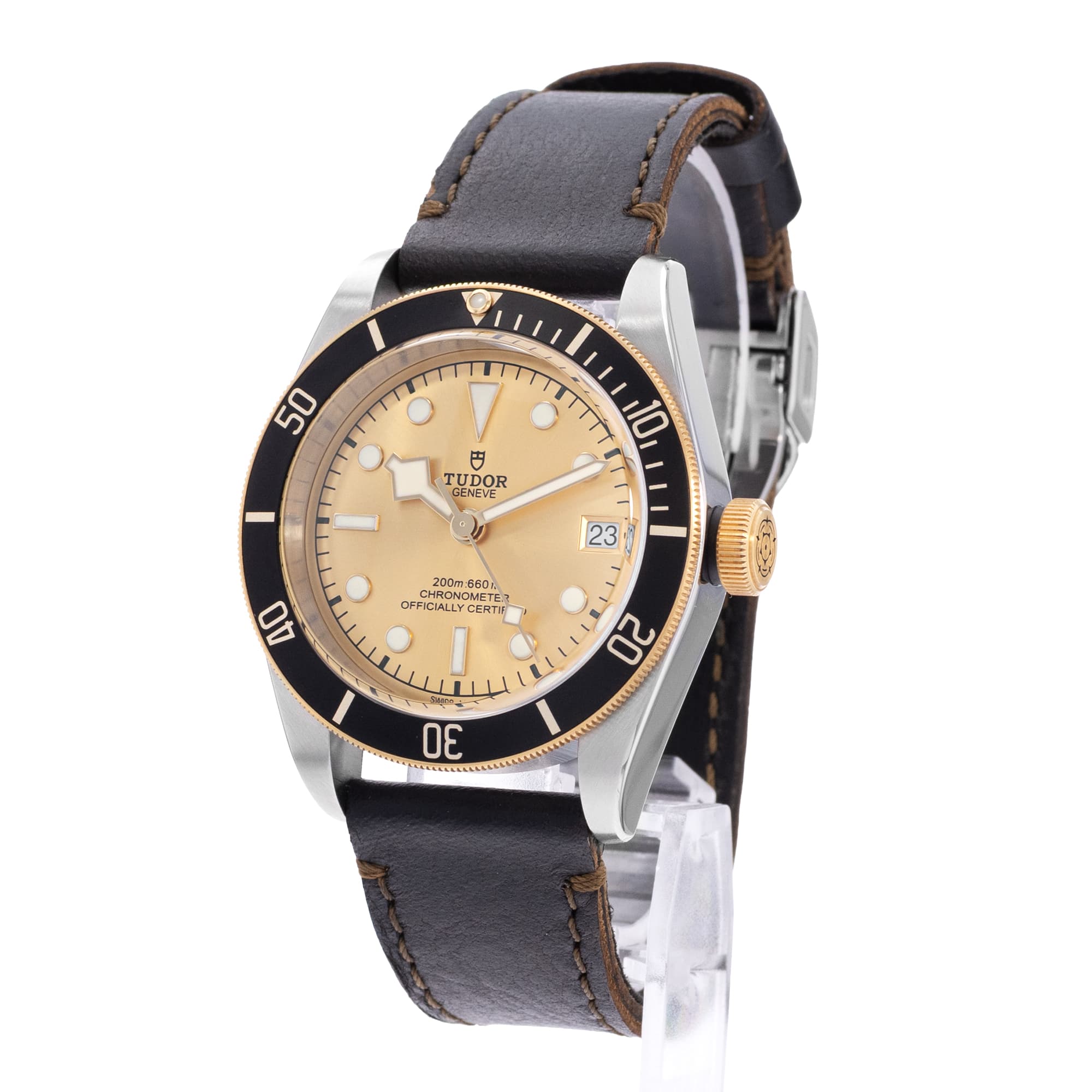 Tudor Black Bay 79733N-0003 41mm Champagne Steel Gold Mens Watch Box Card 2022