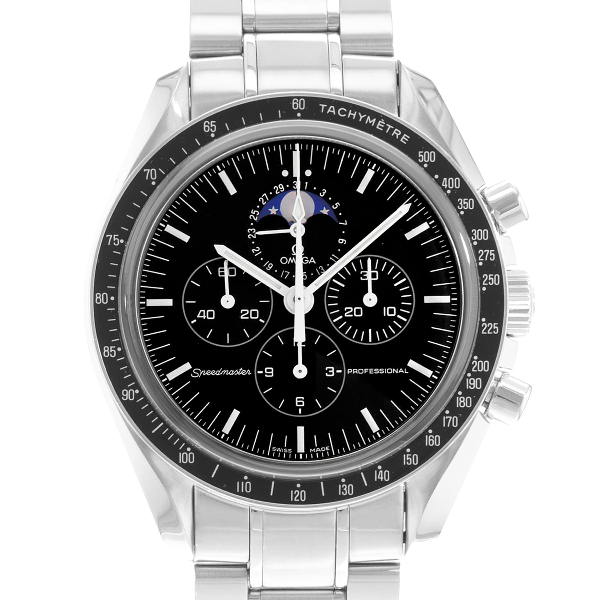 Omega Speedmaster Moonwatch Professional 3576.50.00 42mm Steel Mens Watch Card