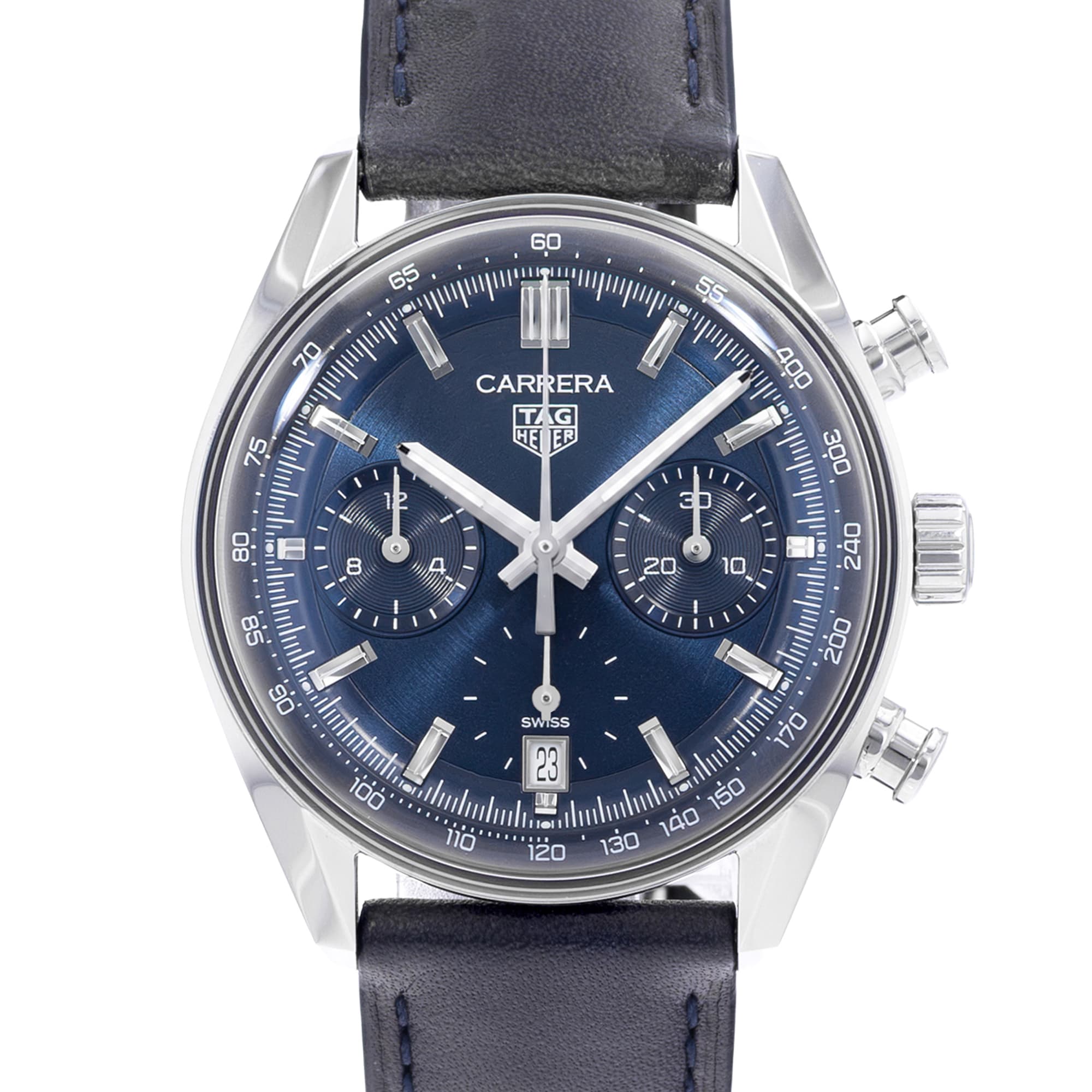 TAG Heuer Carrera CBS2212.FC6535 39mm Steel Blue Mens Watch Box Papers 2026