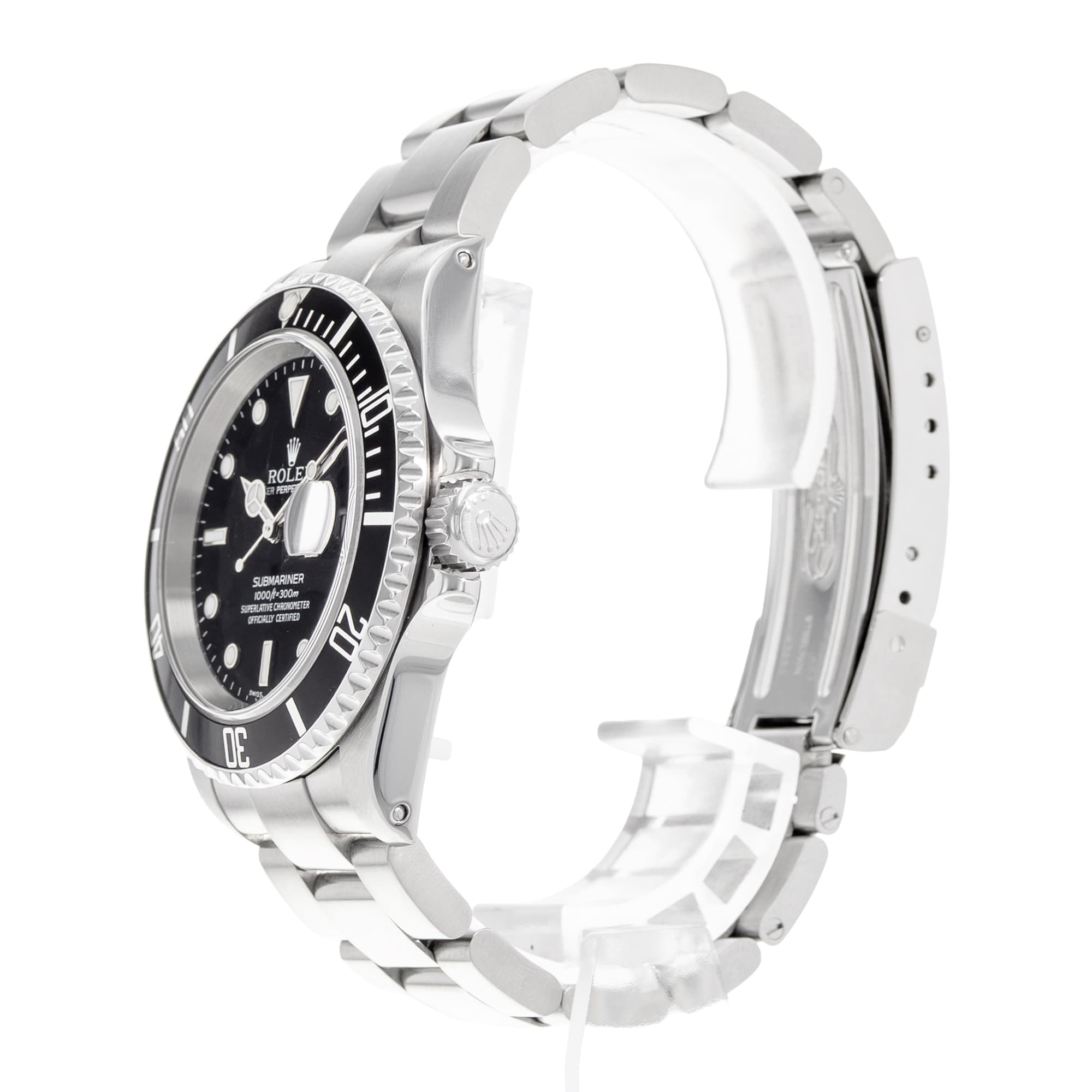 Rolex Submariner Date 16610 40mm Black Dial Steel Oyster Automatic Mens Watch