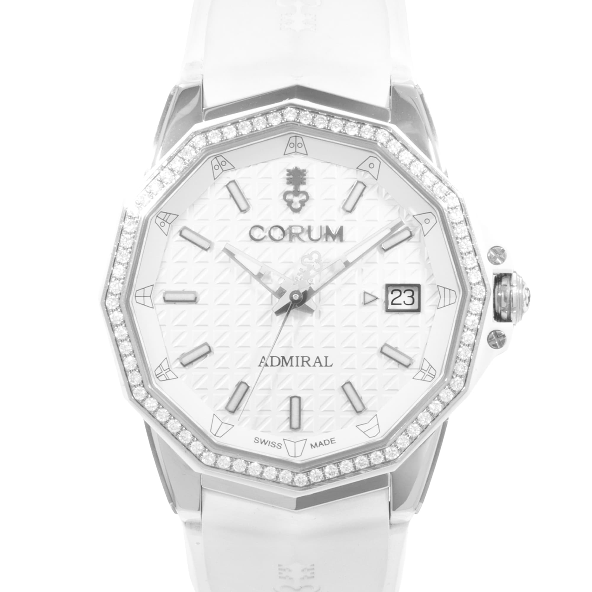 Corum Admiral AC-1 38 082.201.42F379 AA12 38mm Titanium Mens Watch Box Card