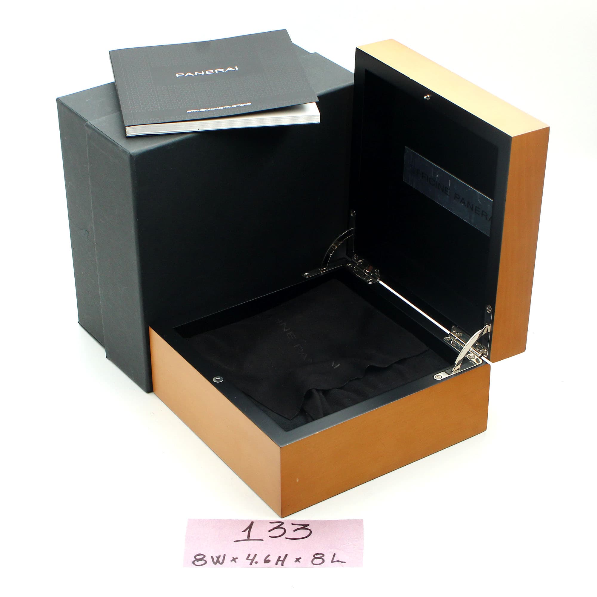 Box Panerai 8W x 4.6H x 8L