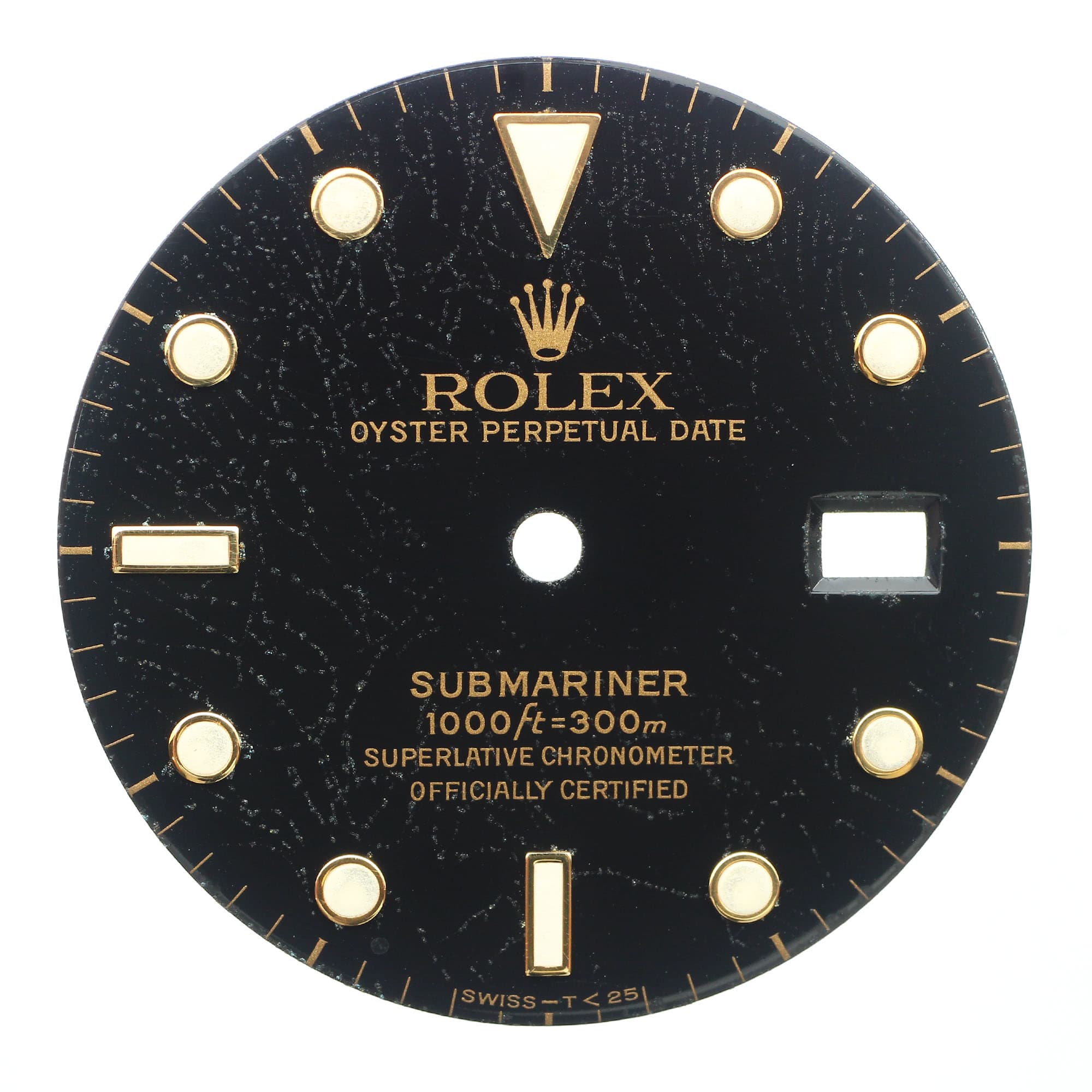 dial 18k Yellow Gold 36 for Rolex Black