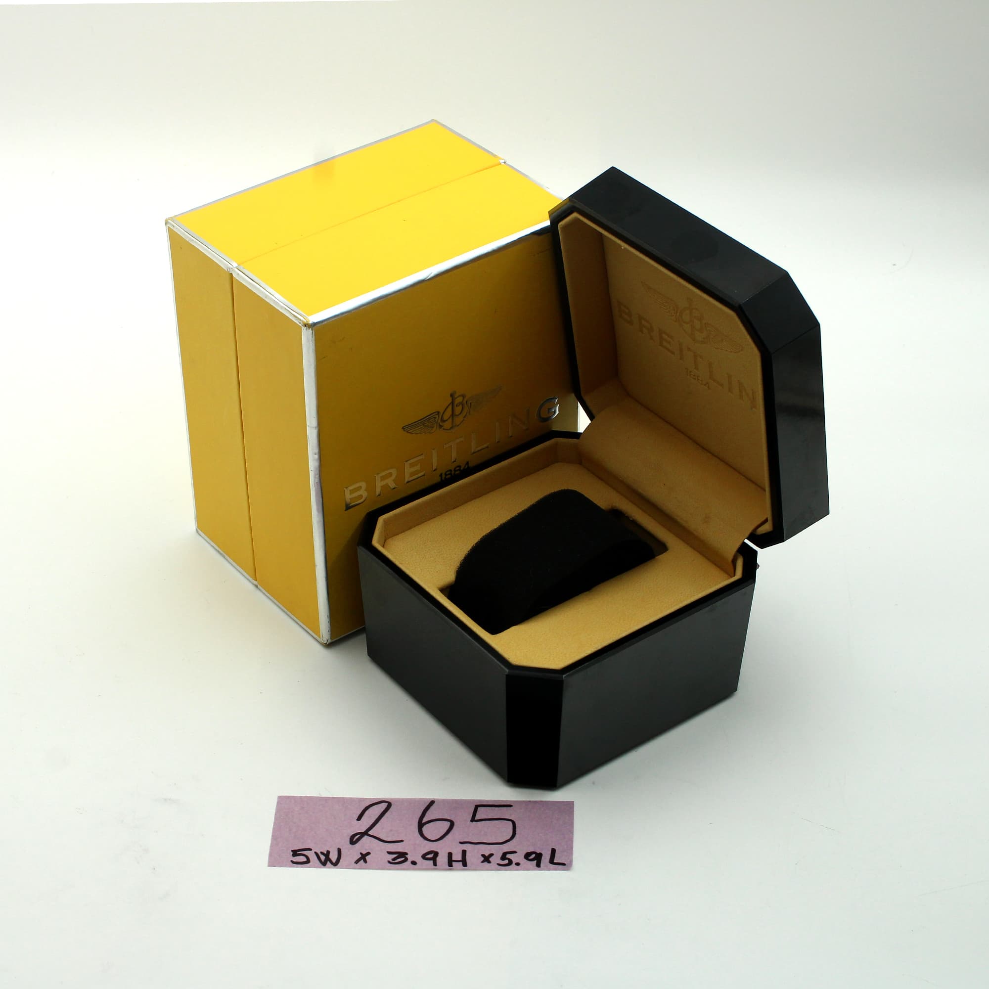 Box Breitling 5W x 3.9H x 5.9L Generic pillow