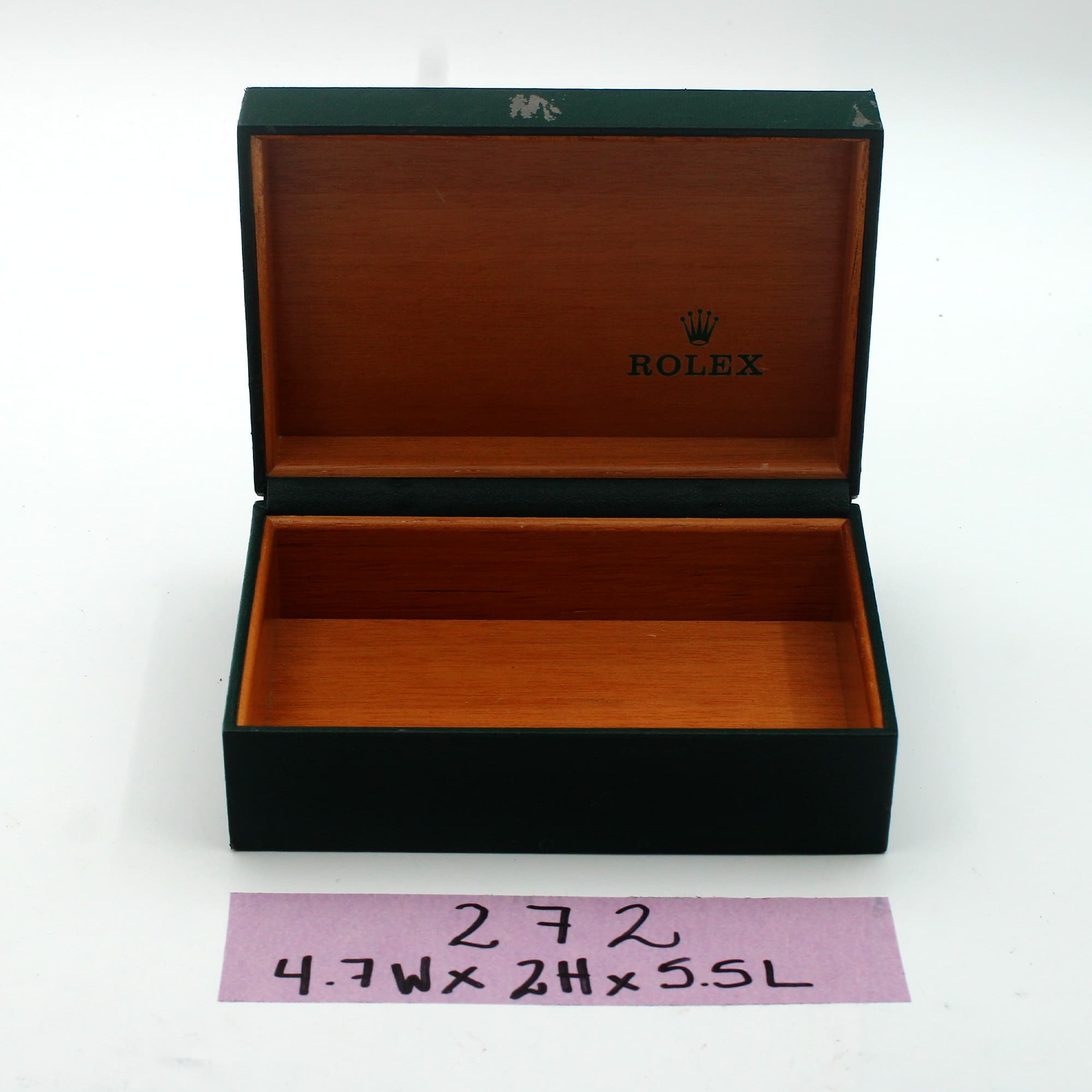 Box Rolex 4.7W x 2H x 5.5L
