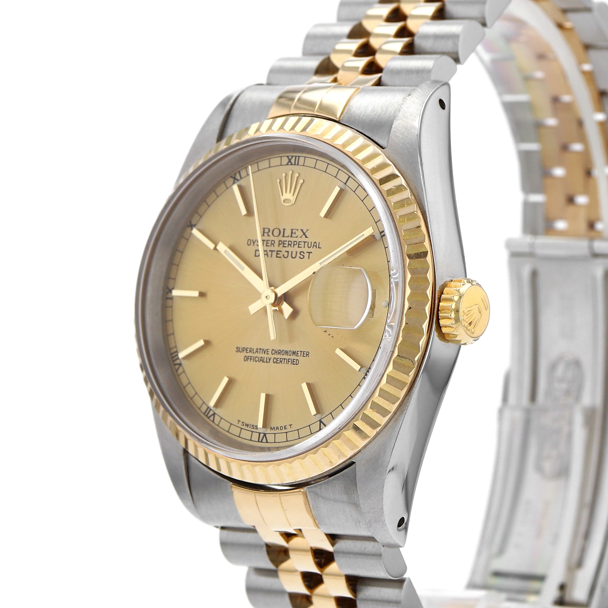 Rolex Datejust 36 16233 Yellow automatic dial steel & 18K yellow gold