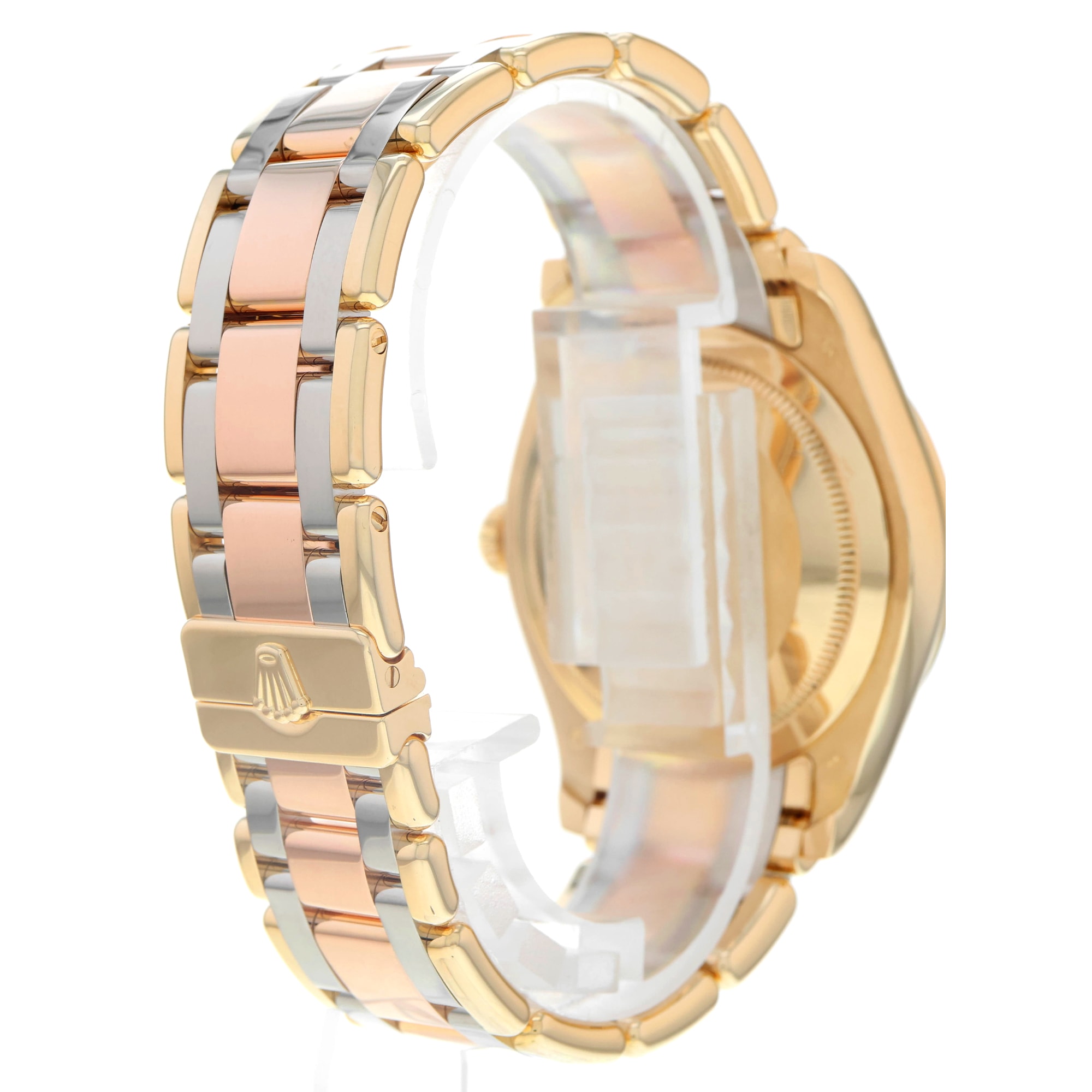 Rolex Day-Date 39mm 18948 Masterpiece Tridor tricolor Factory diamond-bezel