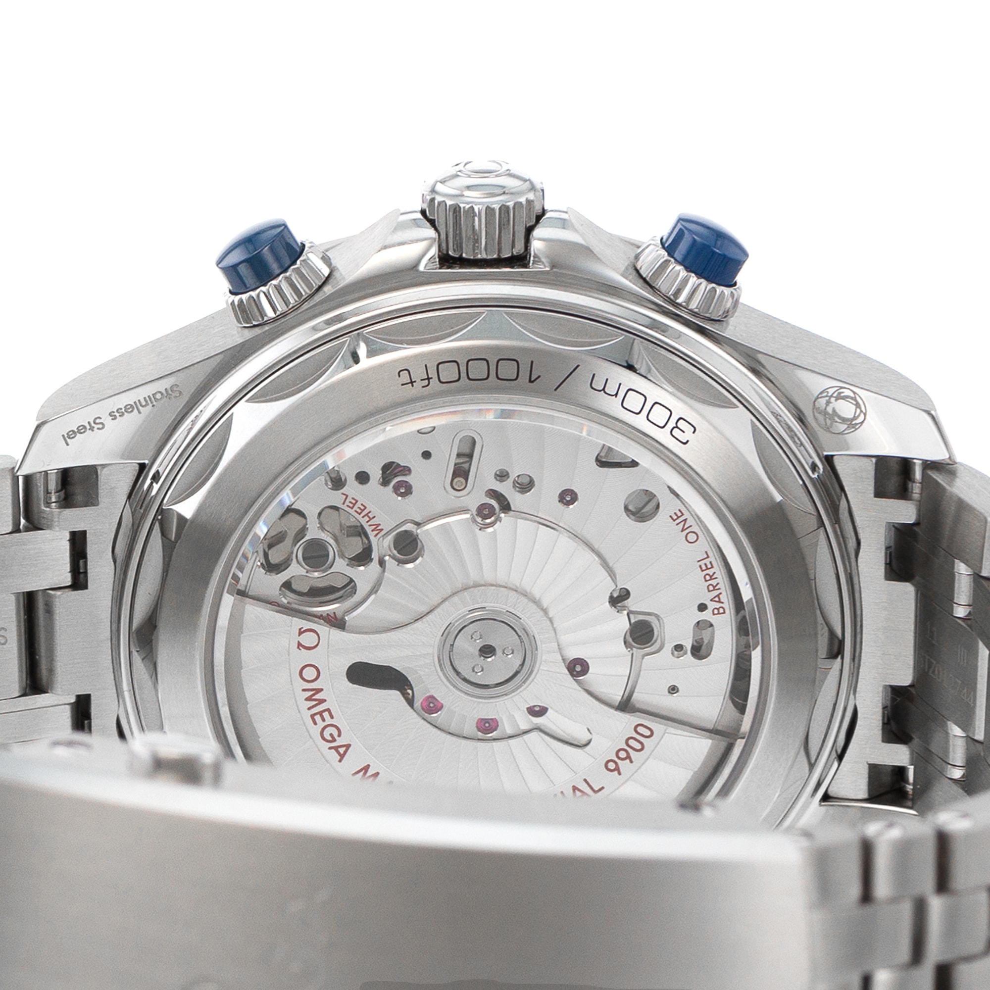 Omega Seamaster 210.30.44.51.03.001 Blue Ceramic Chronograph Mens Watch
