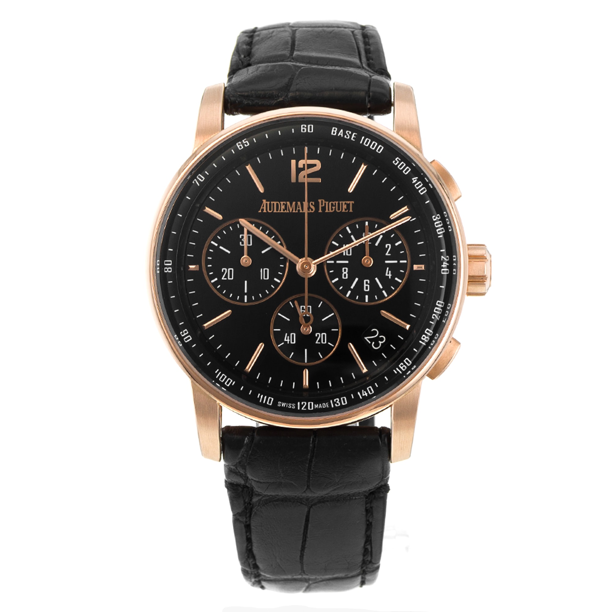 Audemars Piguet CODE 11.59 26393OR.OO.A002KB.01 Black Chronograph Mens Watch