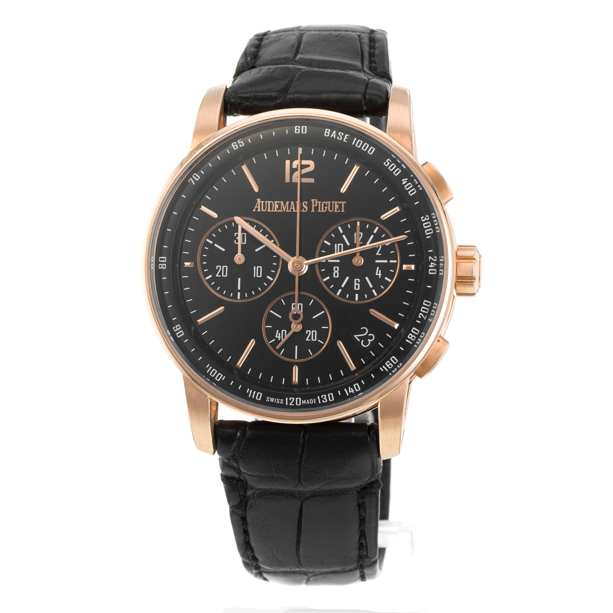 Audemars Piguet CODE 11.59 26393OR.OO.A002KB.01 Black Chronograph Mens Watch