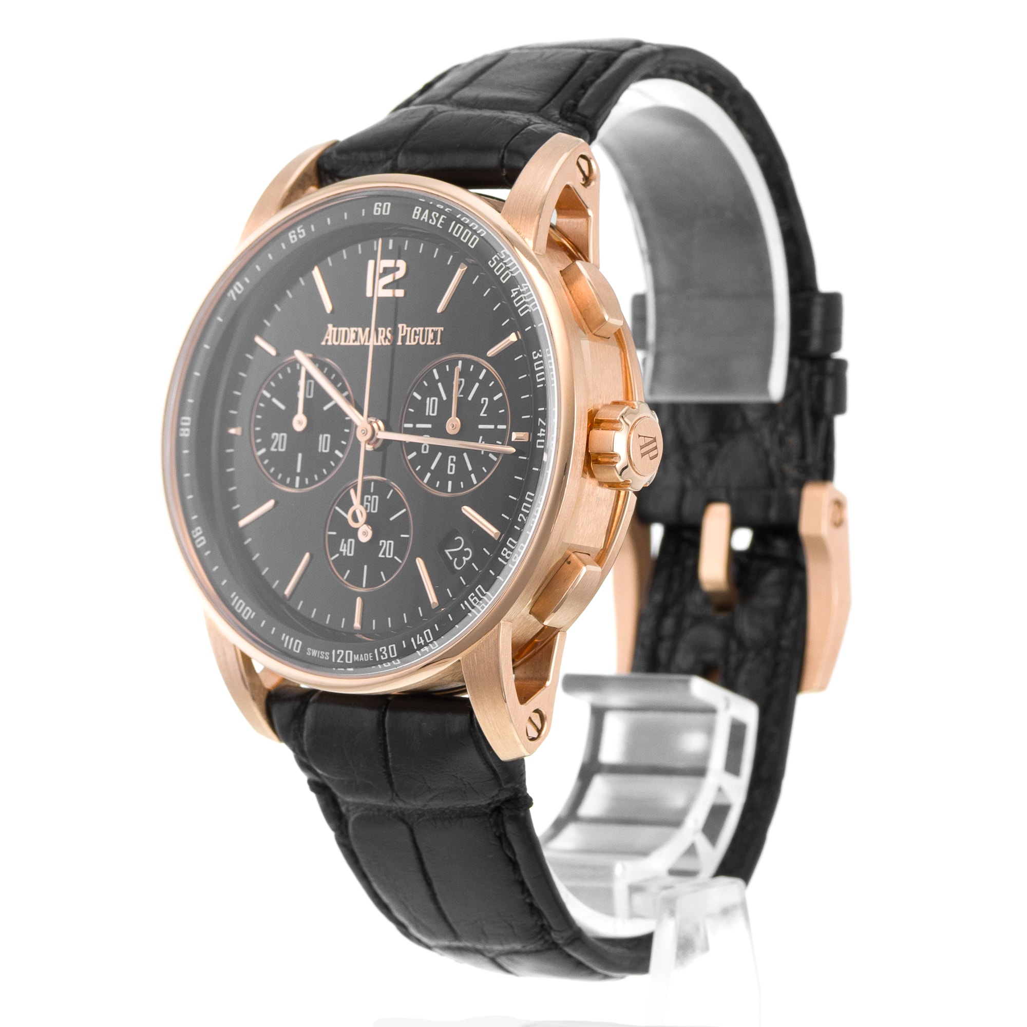 Audemars Piguet CODE 11.59 26393OR.OO.A002KB.01 Black Chronograph Mens Watch