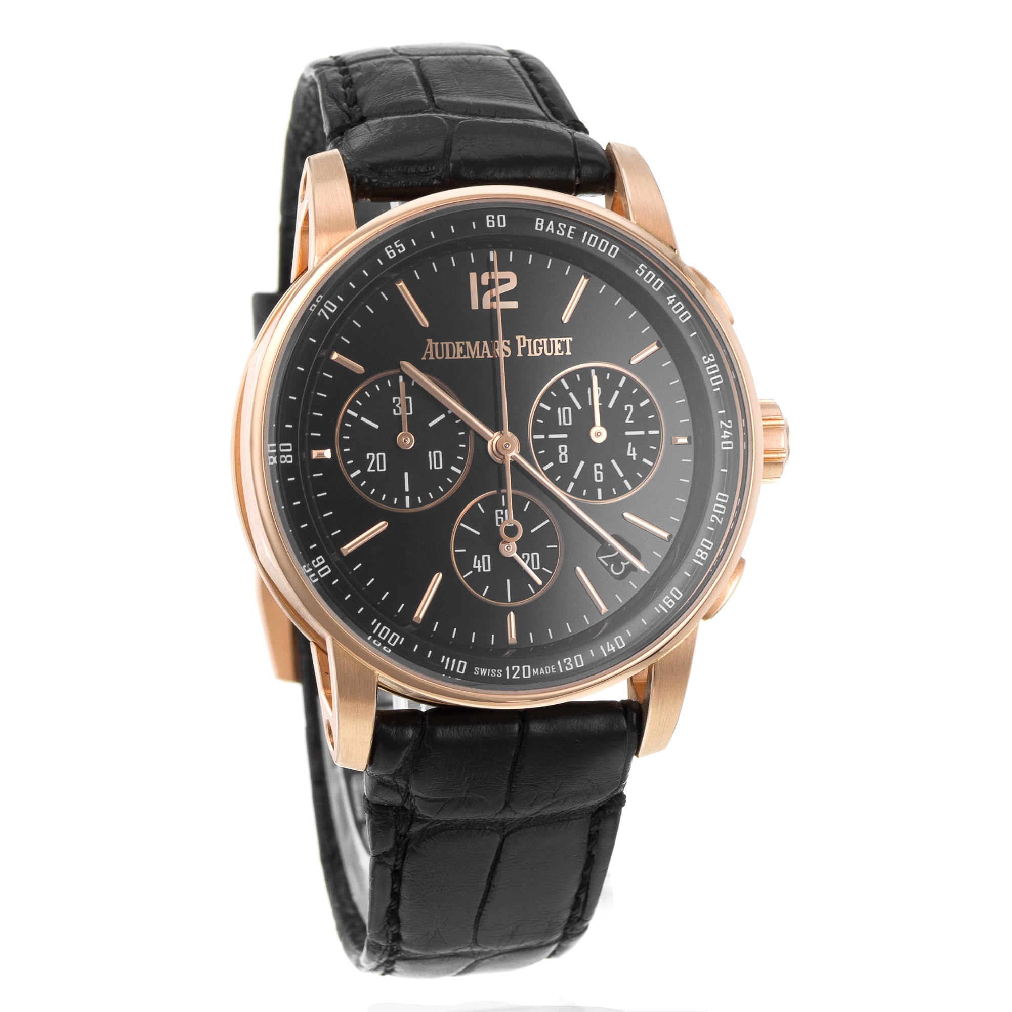 Audemars Piguet CODE 11.59 26393OR.OO.A002KB.01 Black Chronograph Mens Watch