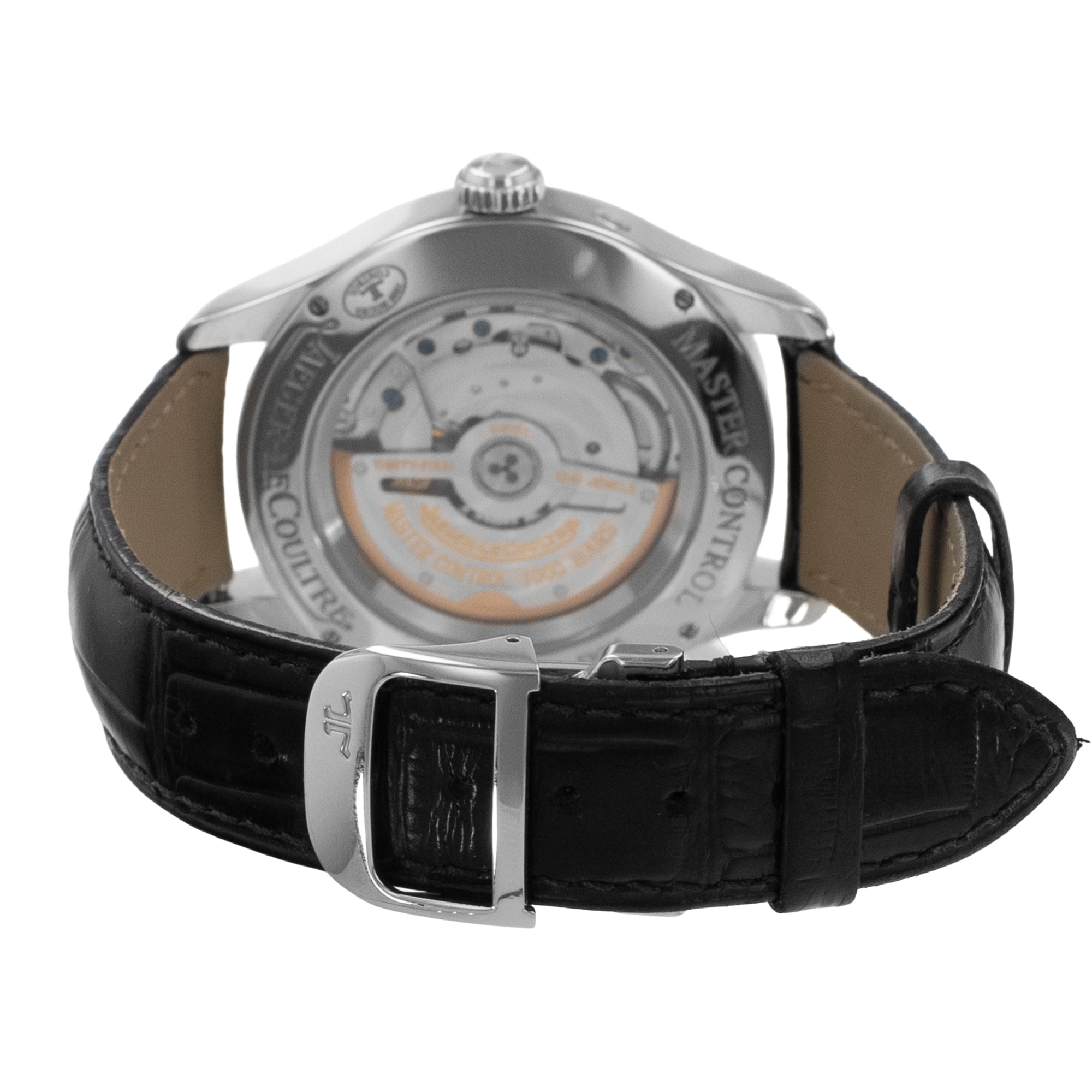 Jaeger-LeCoultre Master Geographic Q1428421 39mm Silver Steel Mens Watch 2017