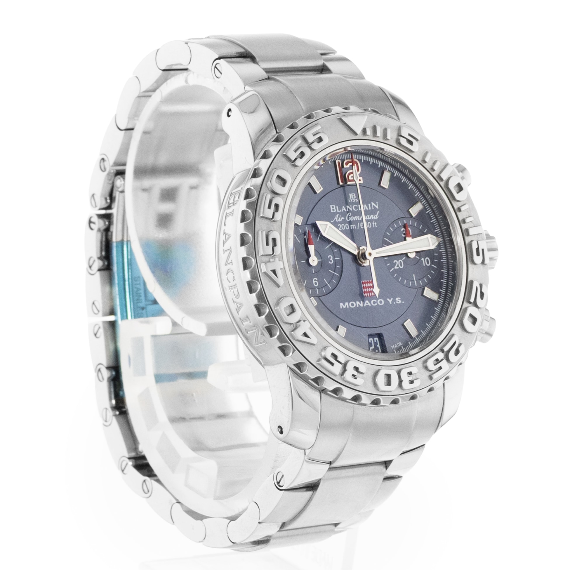Blancpain Air Command Chronograph 2485F-1140-M71 Steel Chronograph Ladies Watch