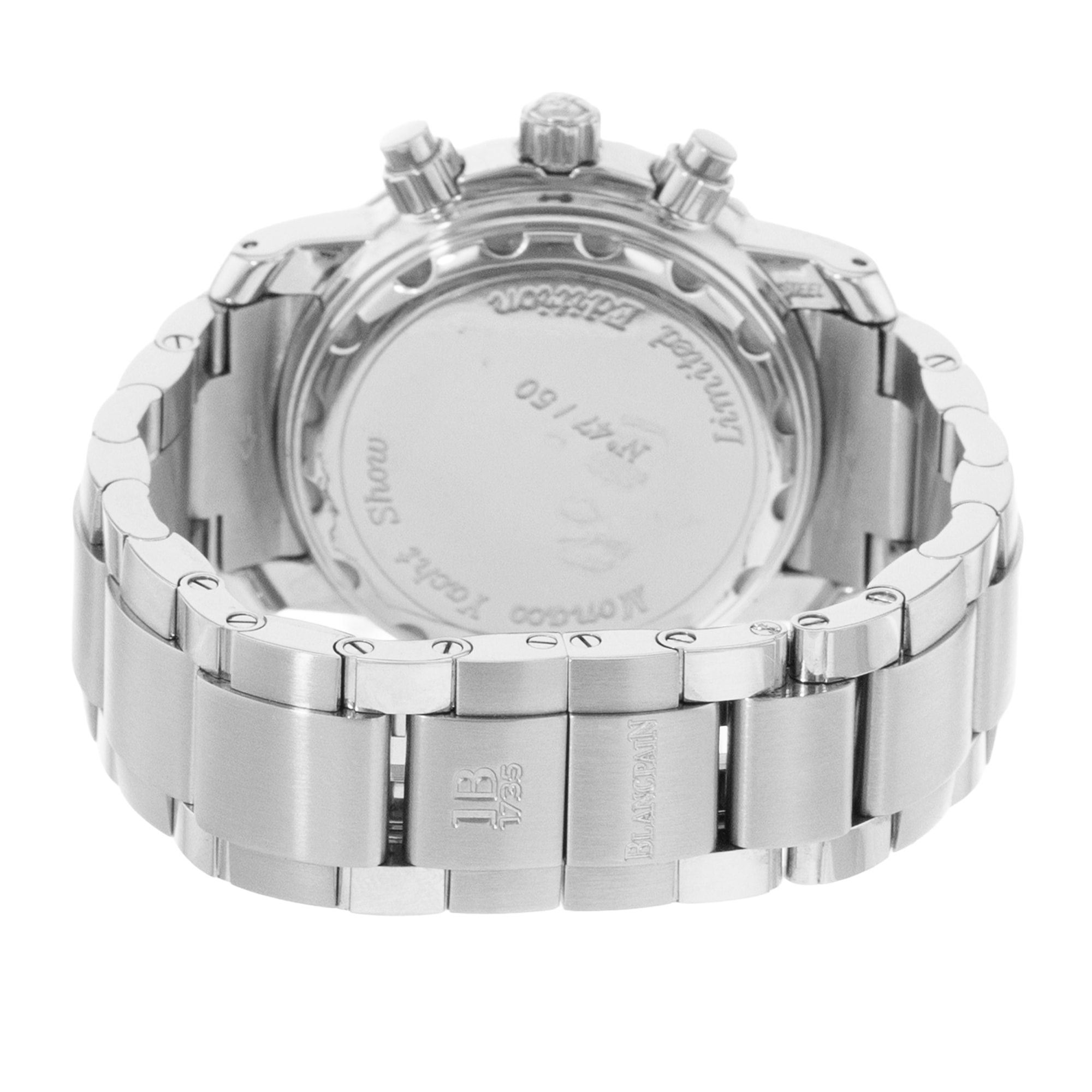 Blancpain Air Command Chronograph 2485F-1140-M71 Steel Chronograph Ladies Watch