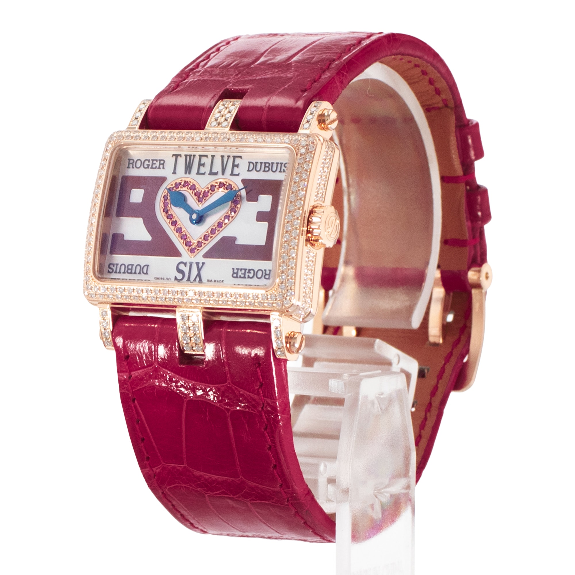 Roger Dubuis Too Much T22 86 5-FD N1RLOB/25 Rose Gold Diamonds MOP Ladies Watch
