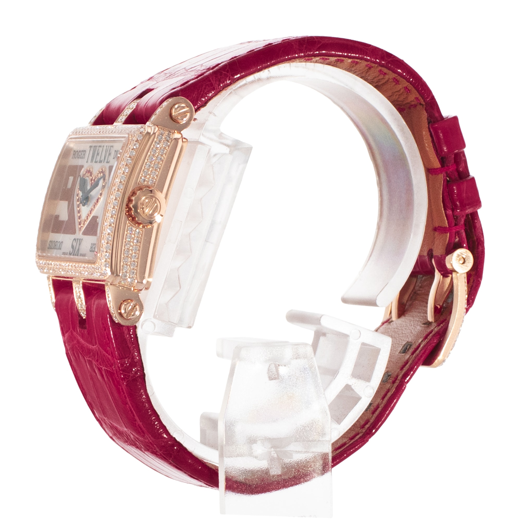 Roger Dubuis Too Much T22 86 5-FD N1RLOB/25 Rose Gold Diamonds MOP Ladies Watch