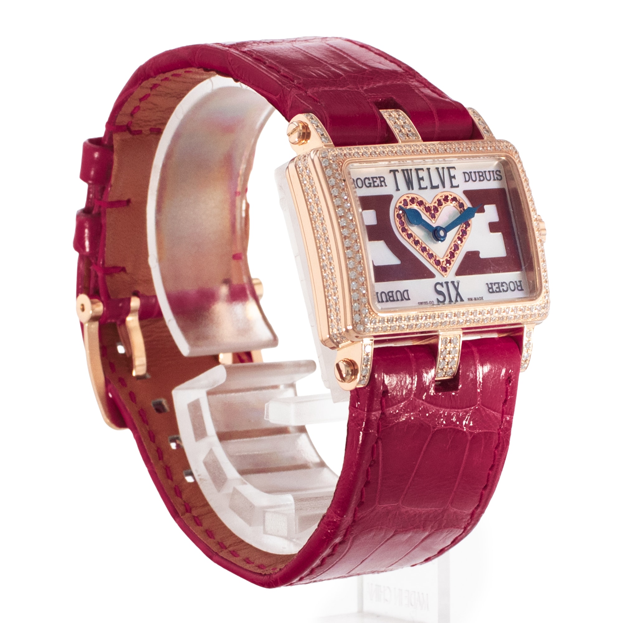Roger Dubuis Too Much T22 86 5-FD N1RLOB/25 Rose Gold Diamonds MOP Ladies Watch