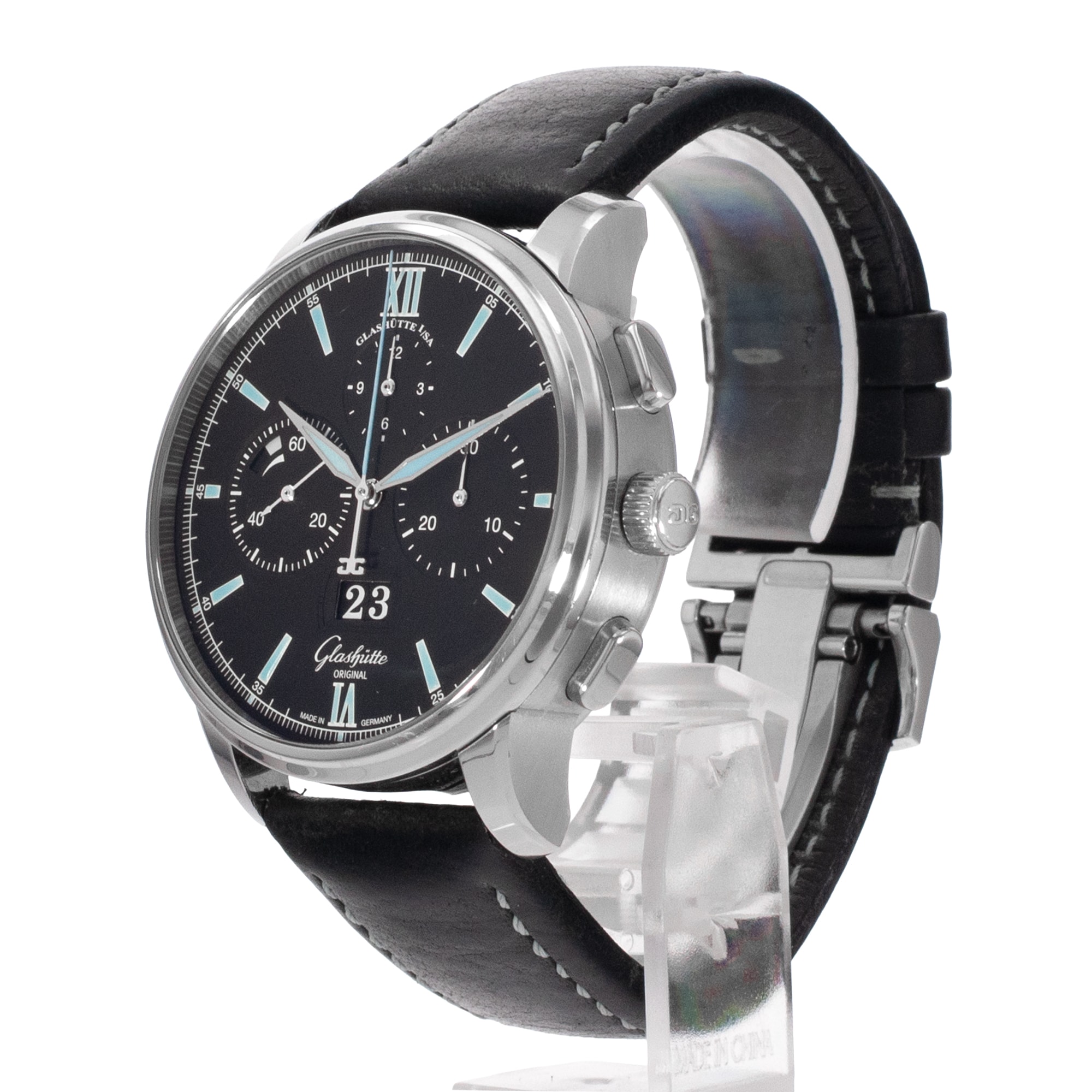 Glashutte Original Senator Chronograph Panorama Date 1-37-01-03-02-35 Mens Watch