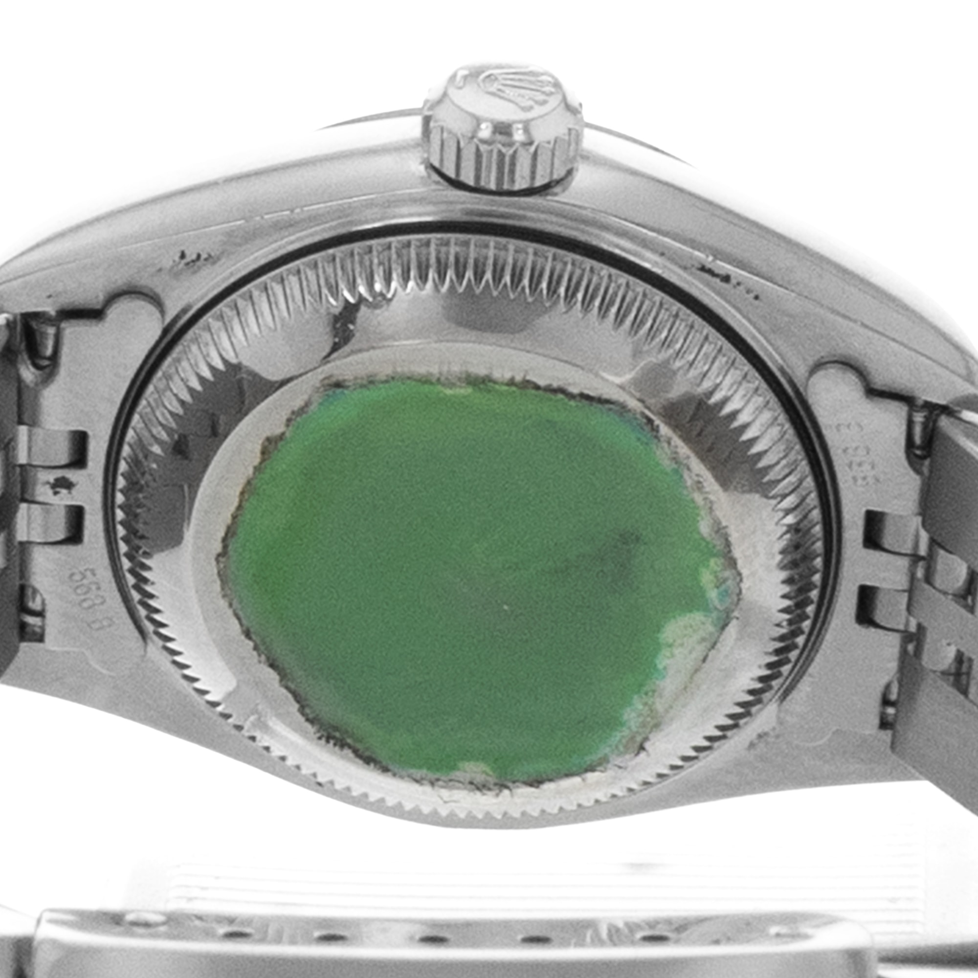 Rolex Datejust 26 79174 Silver Index Fluted Steel Jubilee Ladies Watch 2001