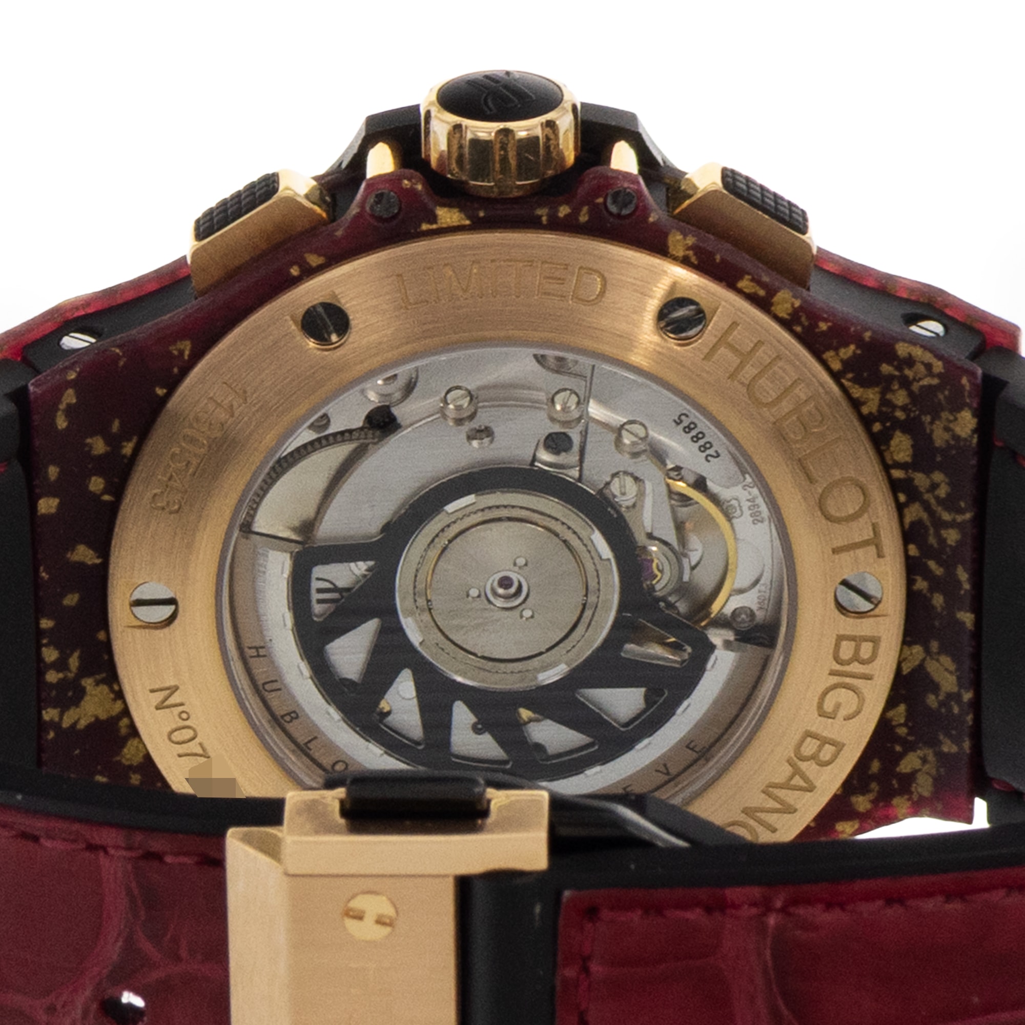 Hublot Big Bang 41mm 341.XG.1280.LR.1213 Gemstone Rose Gold Ladies Watch