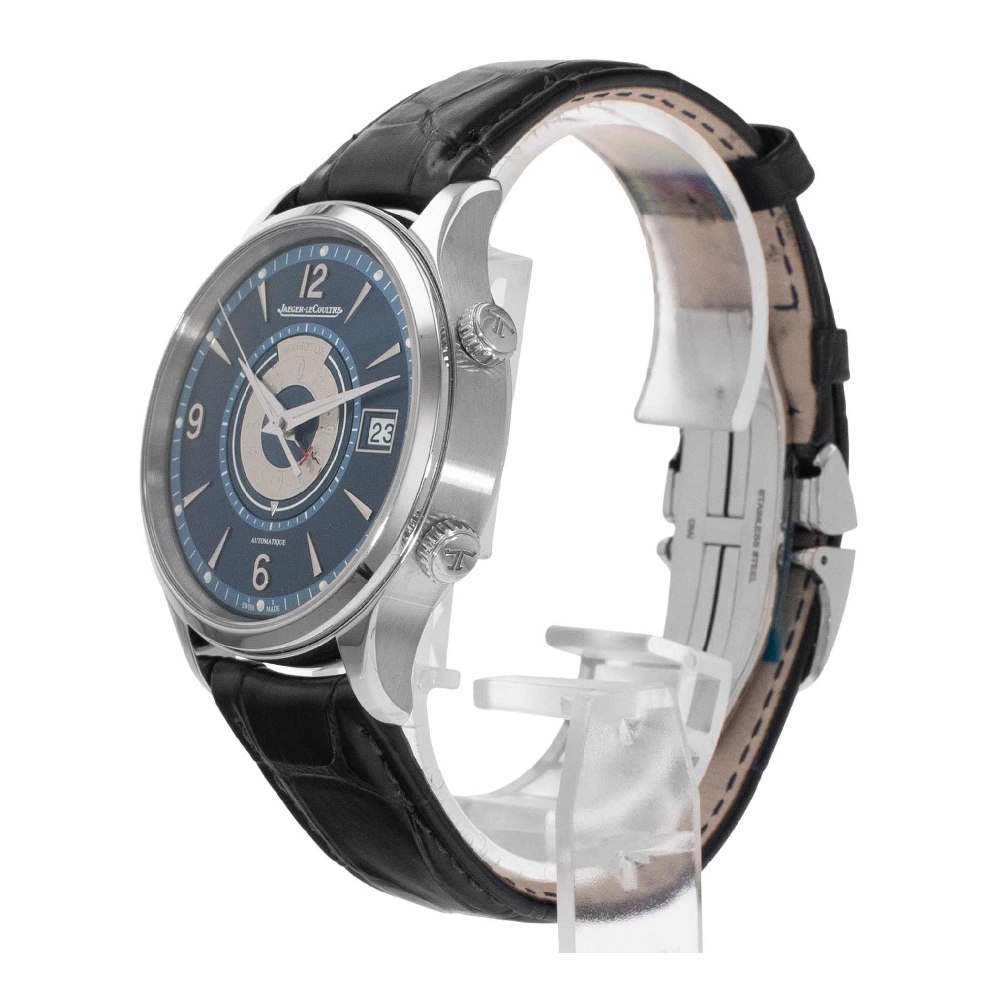 Jaeger-LeCoultre Master Memovox Q410848J Control 40mm Blue Mens Watch 2021
