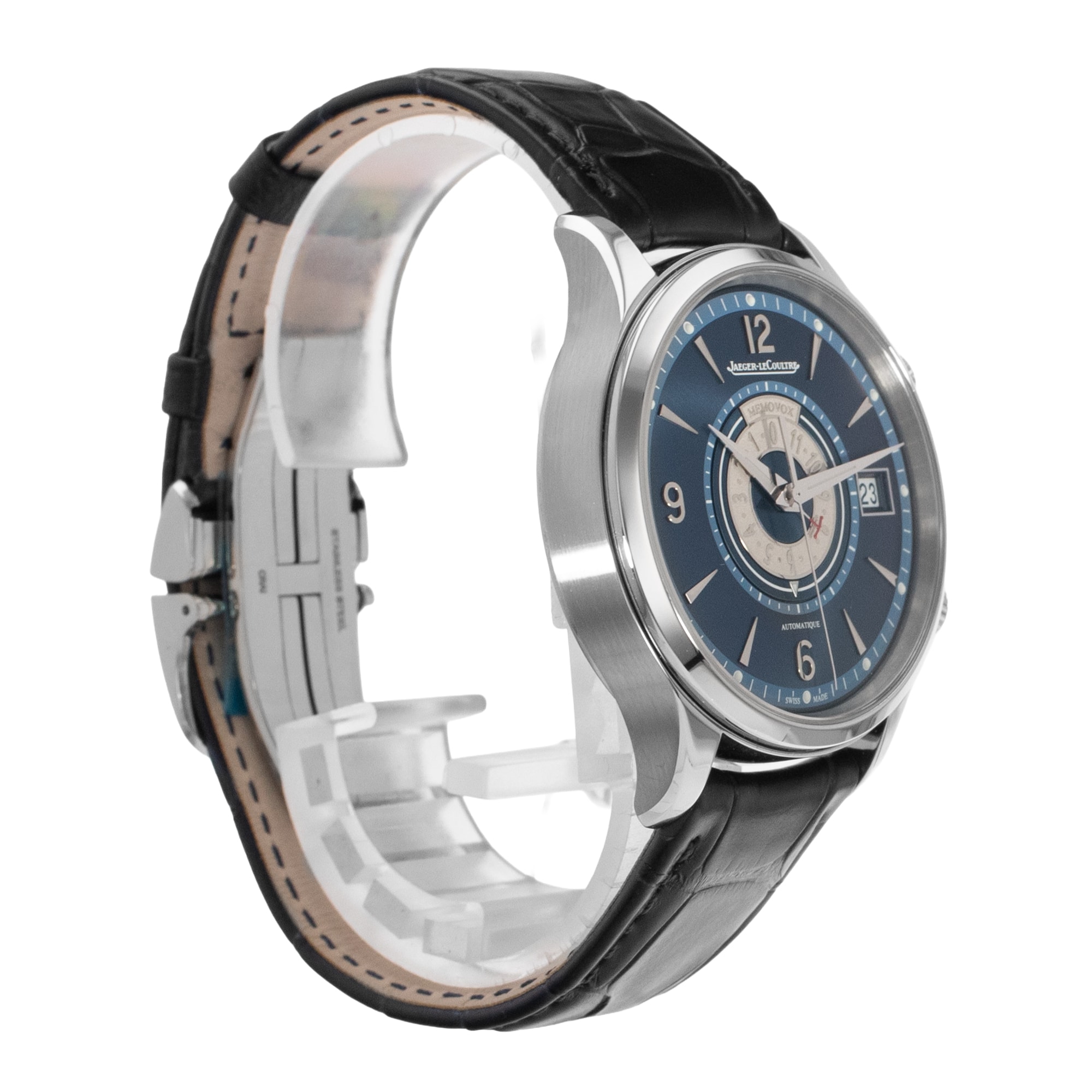 Jaeger-LeCoultre Master Memovox Q410848J Control 40mm Blue Mens Watch 2021