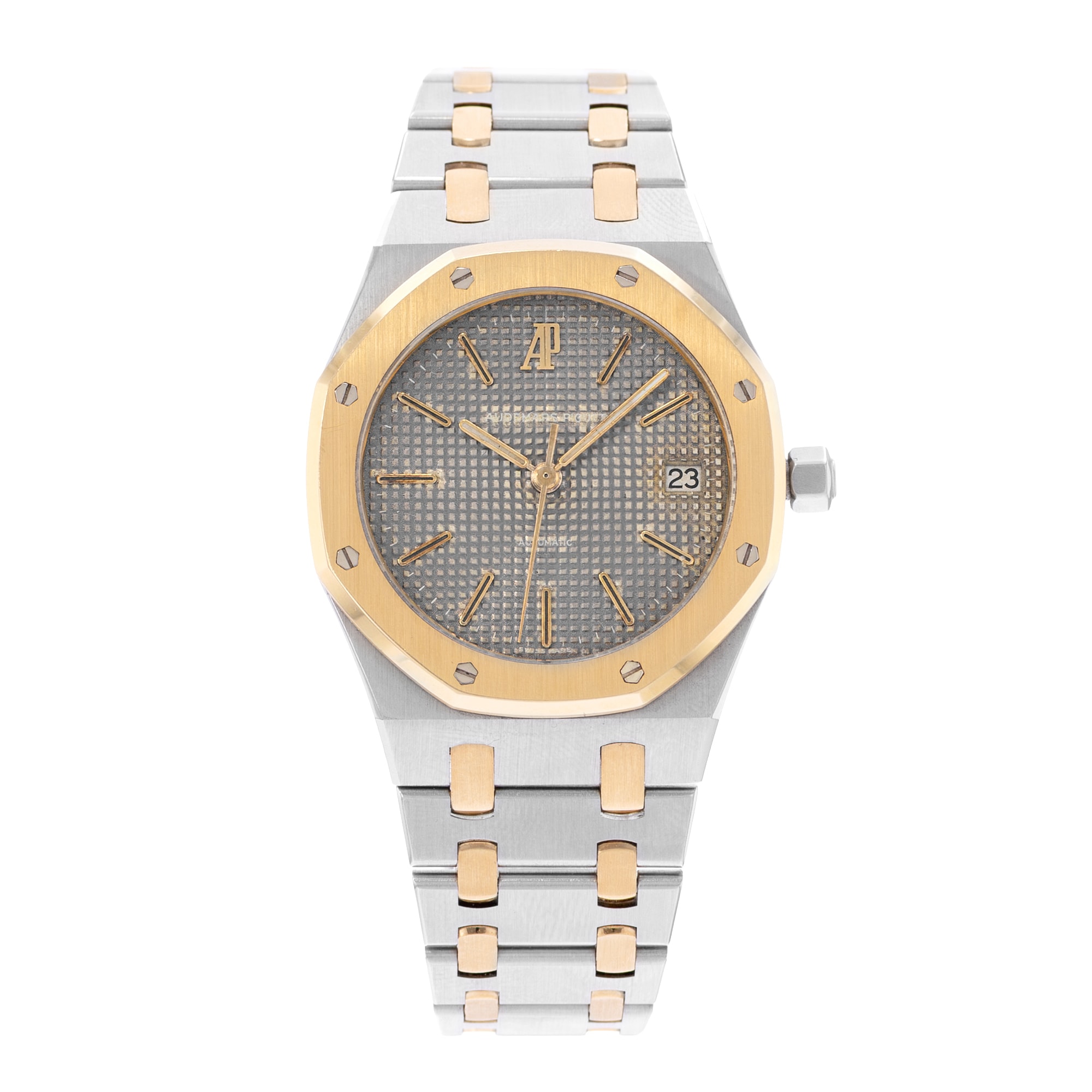 Audemars Piguet Royal Oak 14700SA Jumbo 36mm Vintage Yellow Gold Watch 1990