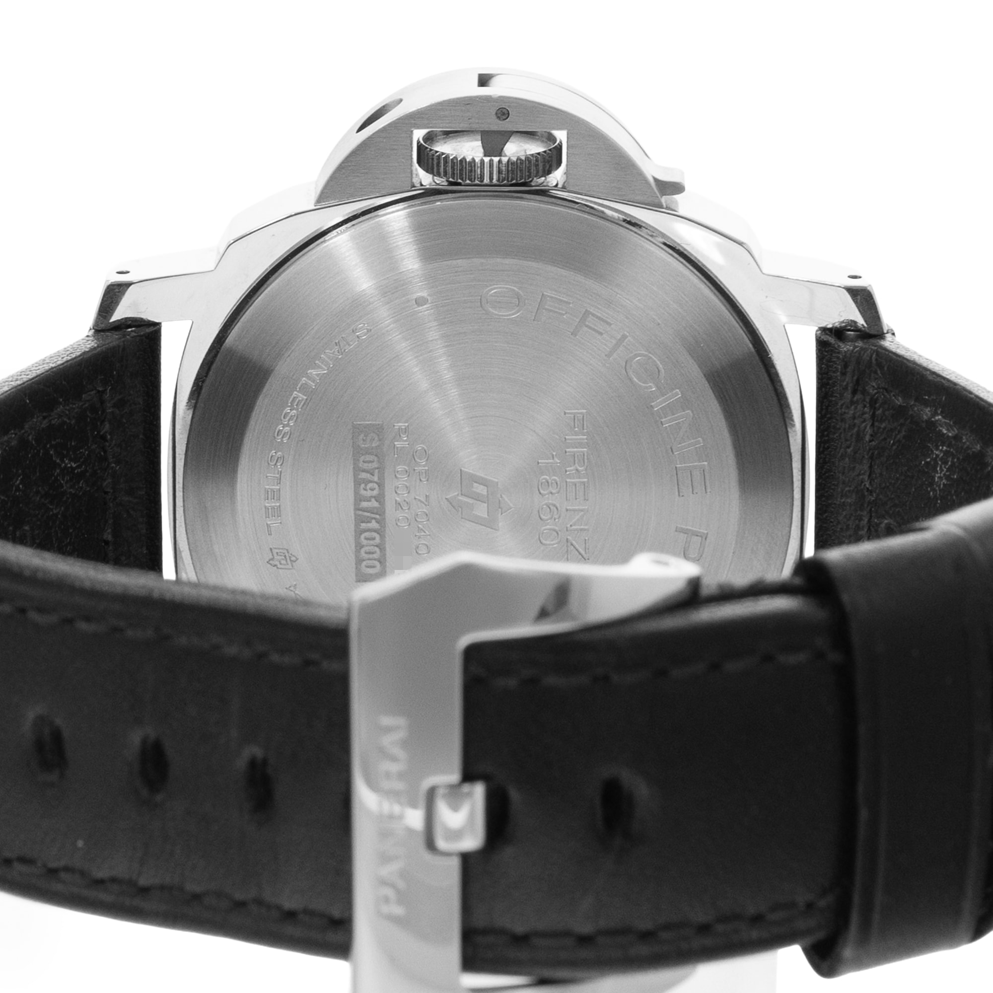 Panerai Luminor Base Logo PAM00630 44mm White Dial Steel Mens Watch Box