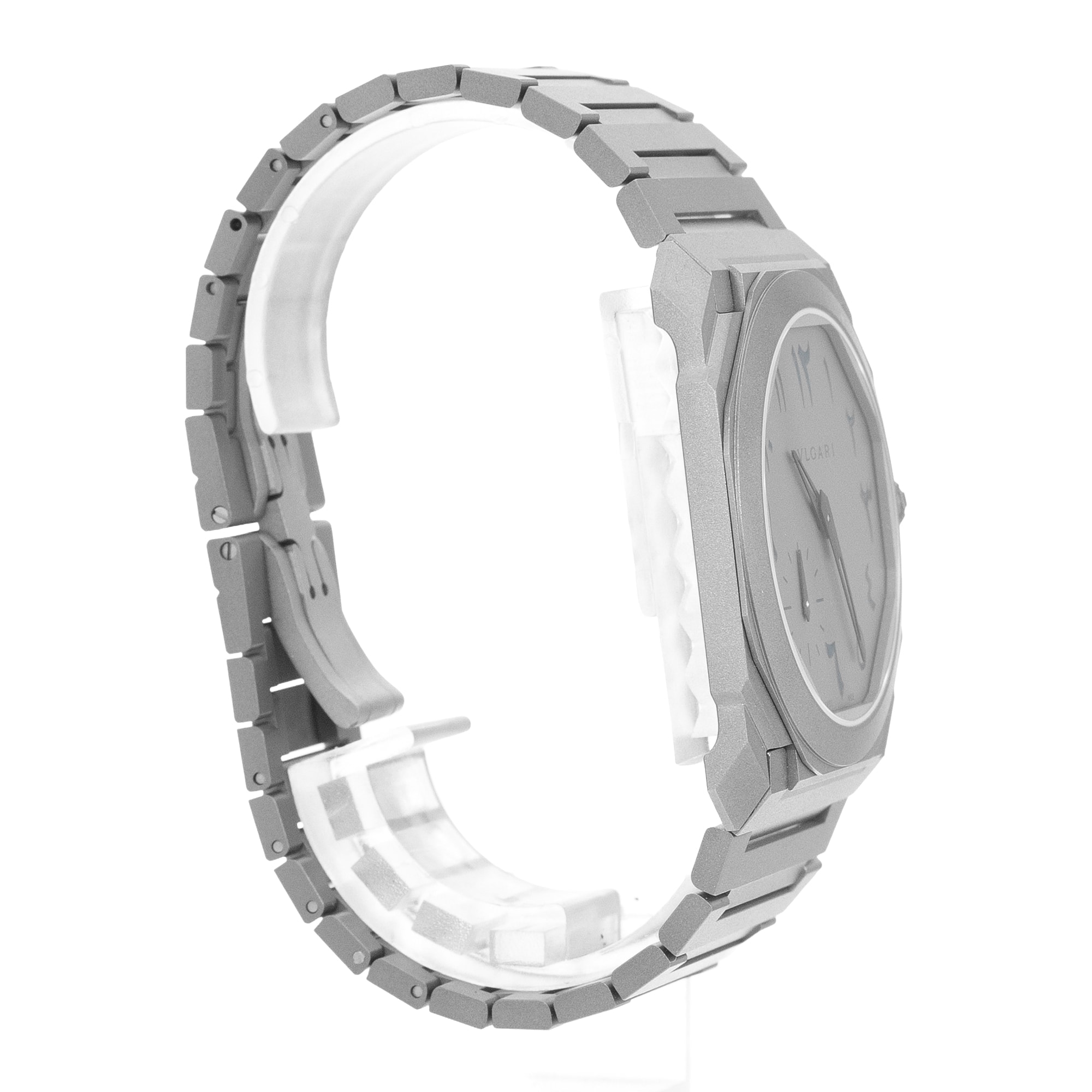 Bulgari Octo Finissimo 103023 40 Titanium Arabic Mens Watch Box Paper