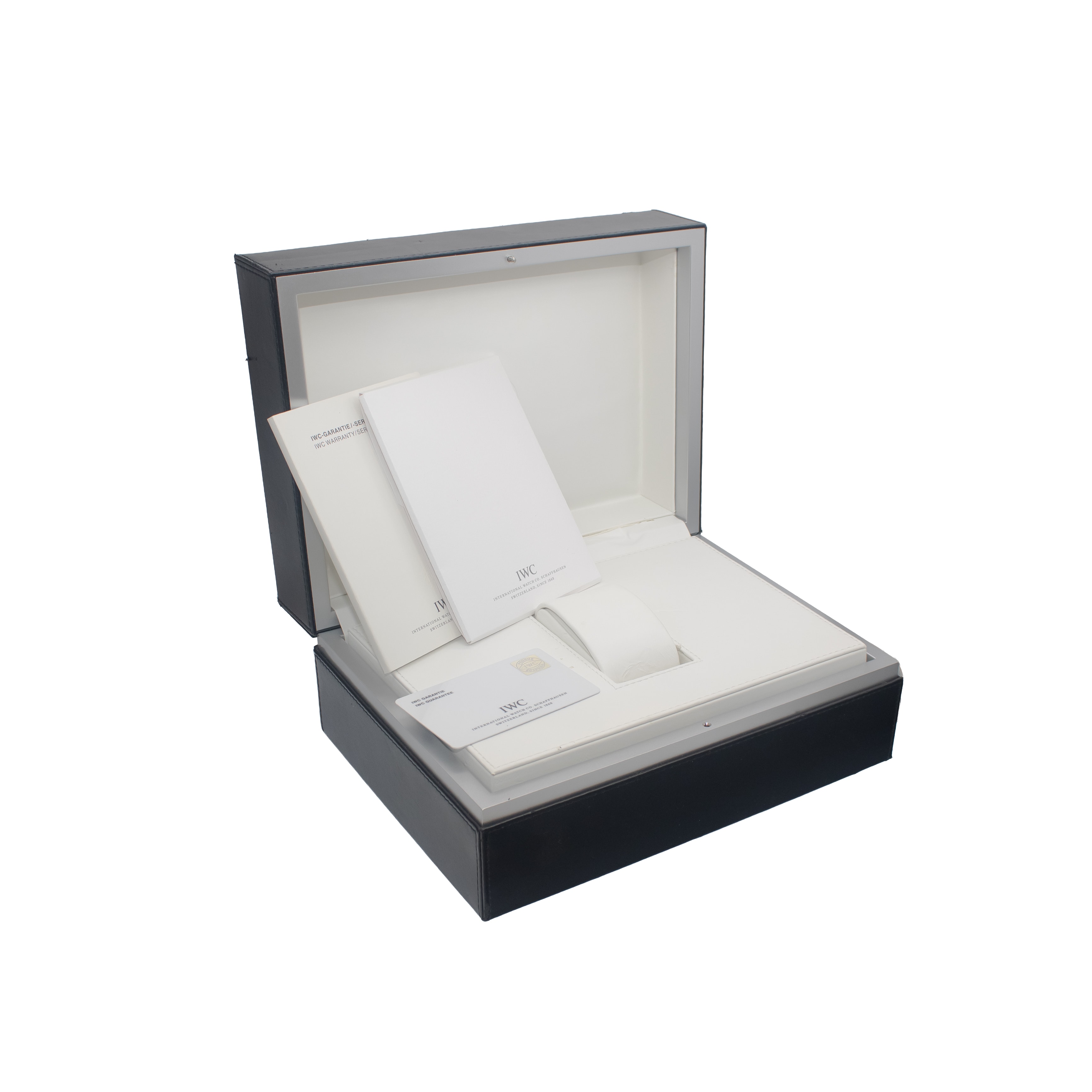IWC Portuguese Yacht Club Chronograph IW390211 45mm Silver Dial Steel Box Papers