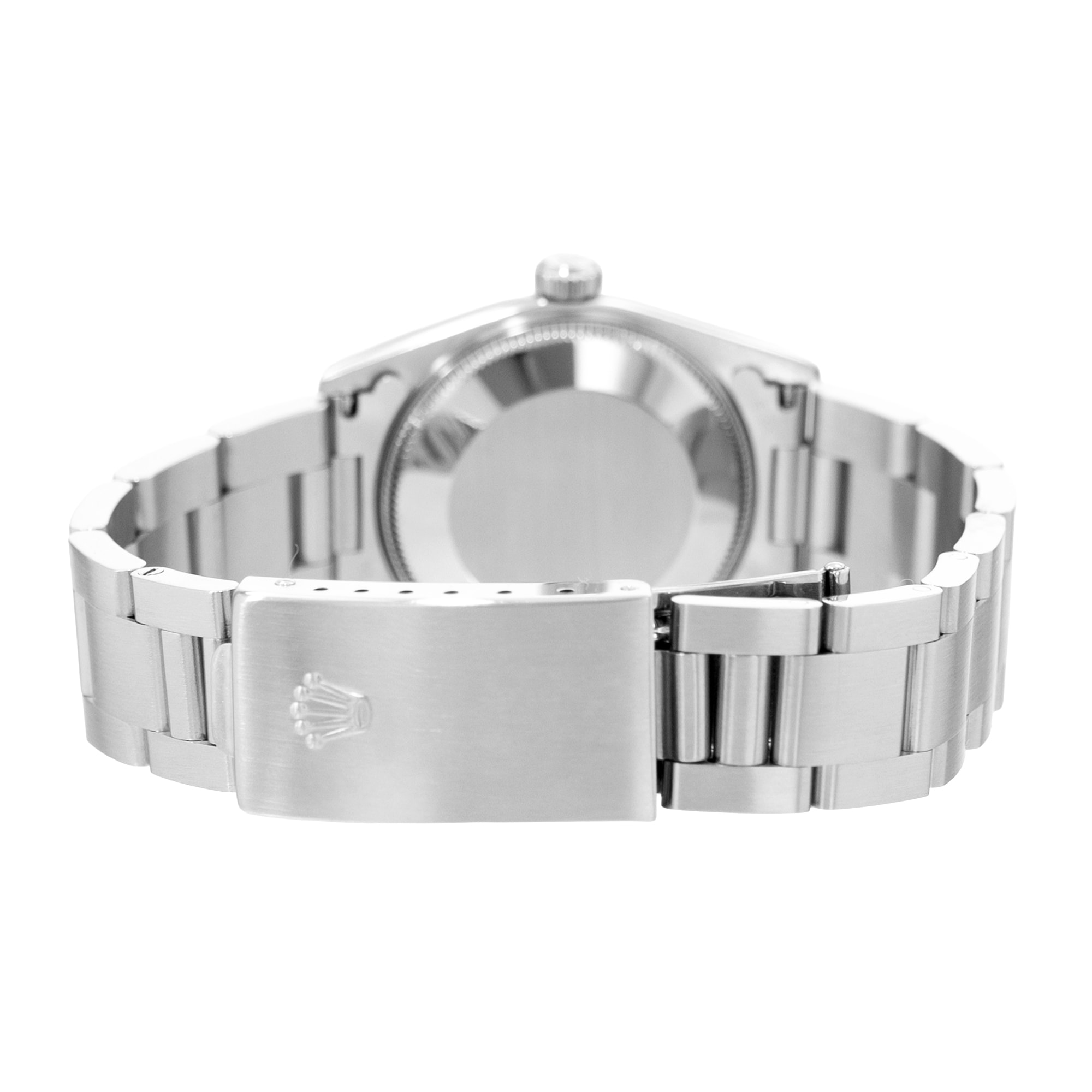Rolex Oyster Perpetual 31 77080 Black Index Dial Steel Automatic Ladies Watch