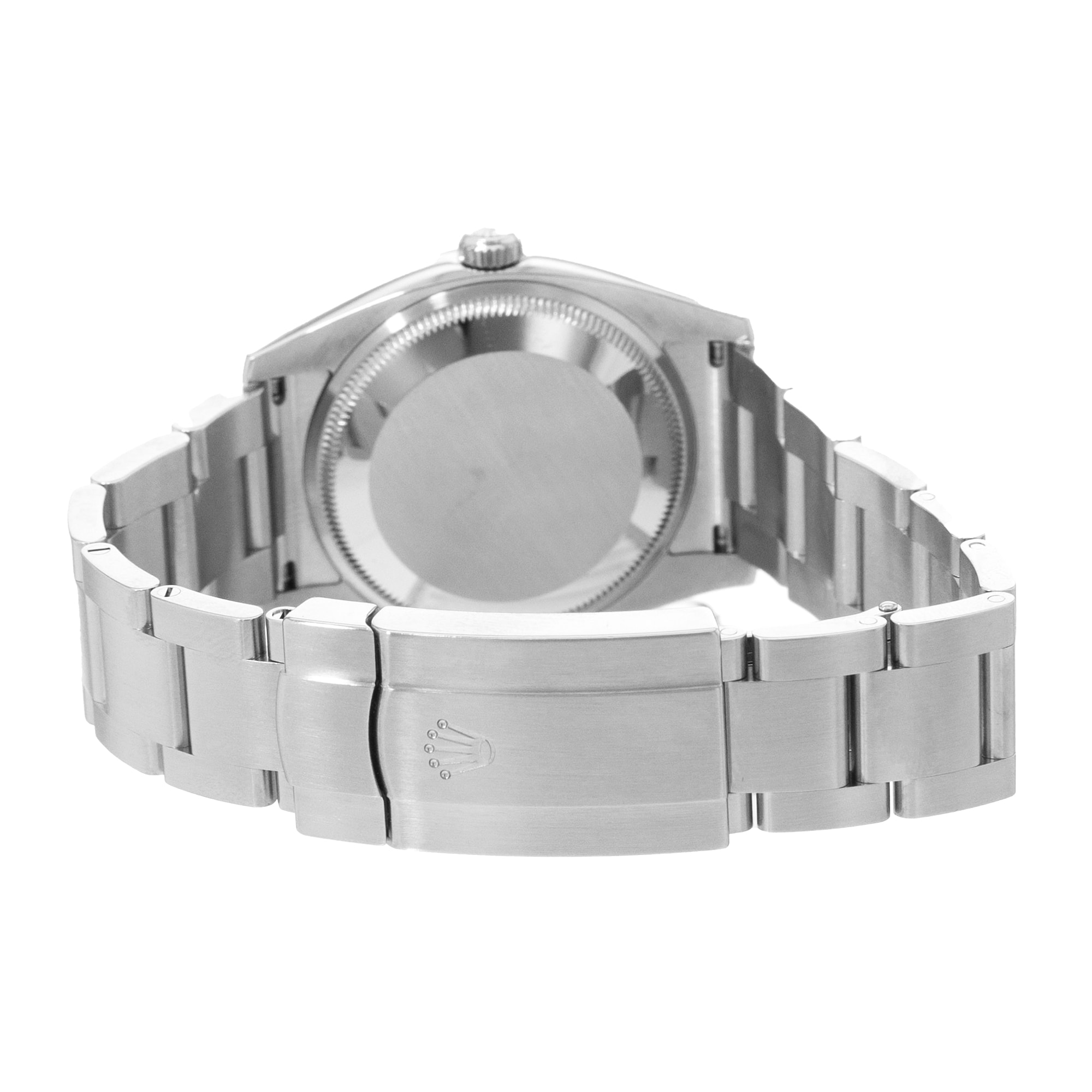 Rolex Oyster Perpetual 34 114200 White Arabic Steel Oyster Mens Watch Card 2017