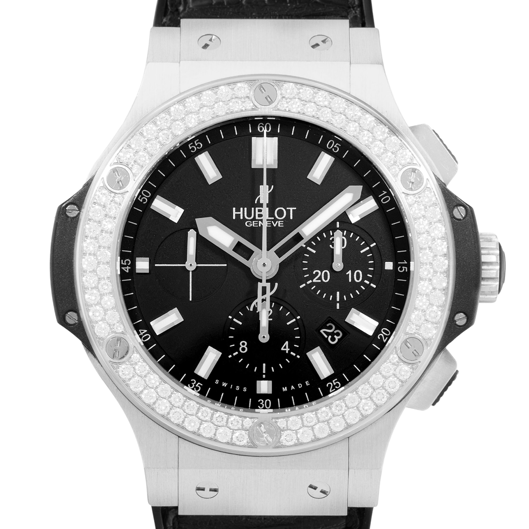 Hublot Big Bang 301.SX.1170.RX.1104 44mm Black Diamonds Automatic Mens Watch