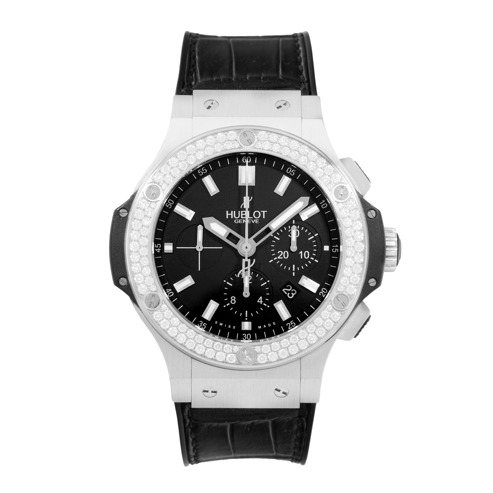 Hublot Big Bang 301.SX.1170.RX.1104 44mm Black Diamonds Automatic Mens Watch