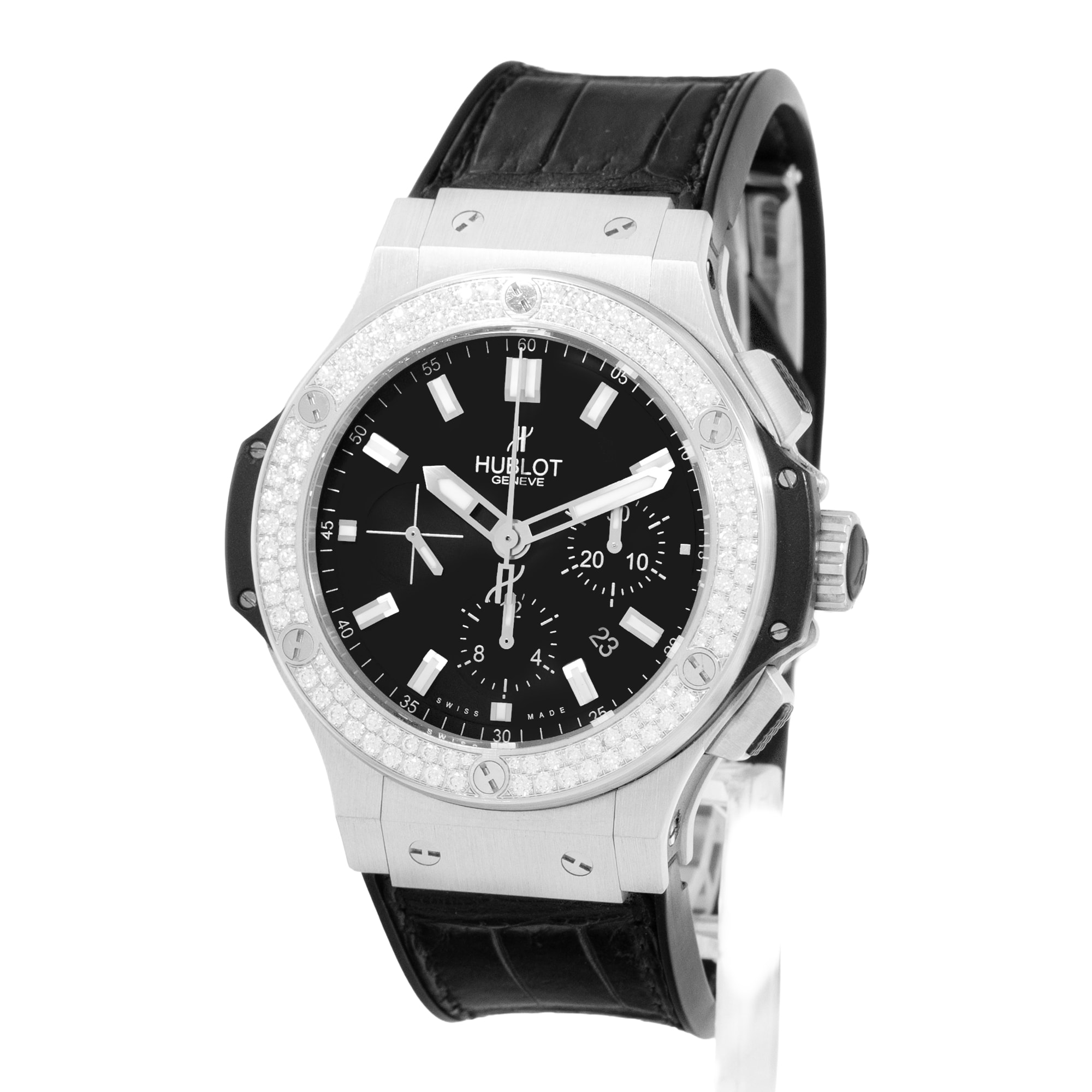 Hublot Big Bang 301.SX.1170.RX.1104 44mm Black Diamonds Automatic Mens Watch