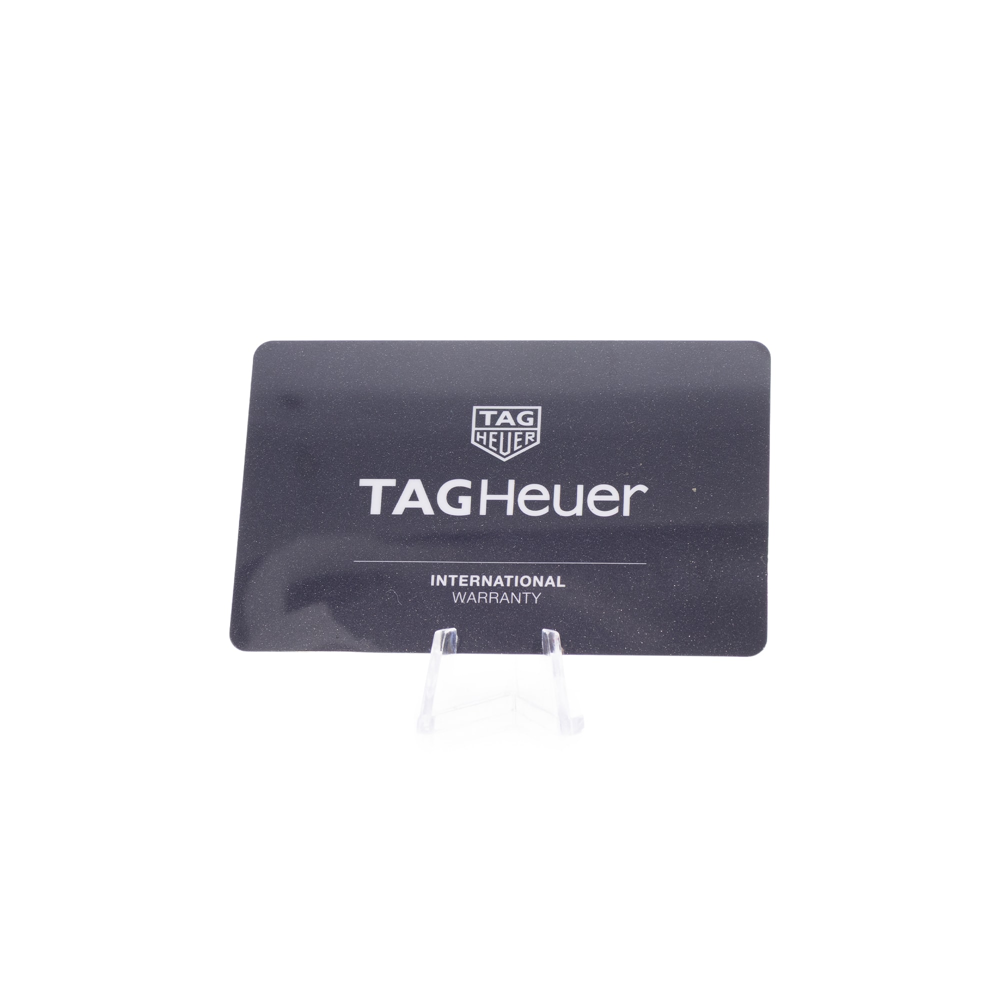TAG Heuer Formula 1 Quartz CAZ101K.BA0842 43mm Blue Steel Mens Watch Card