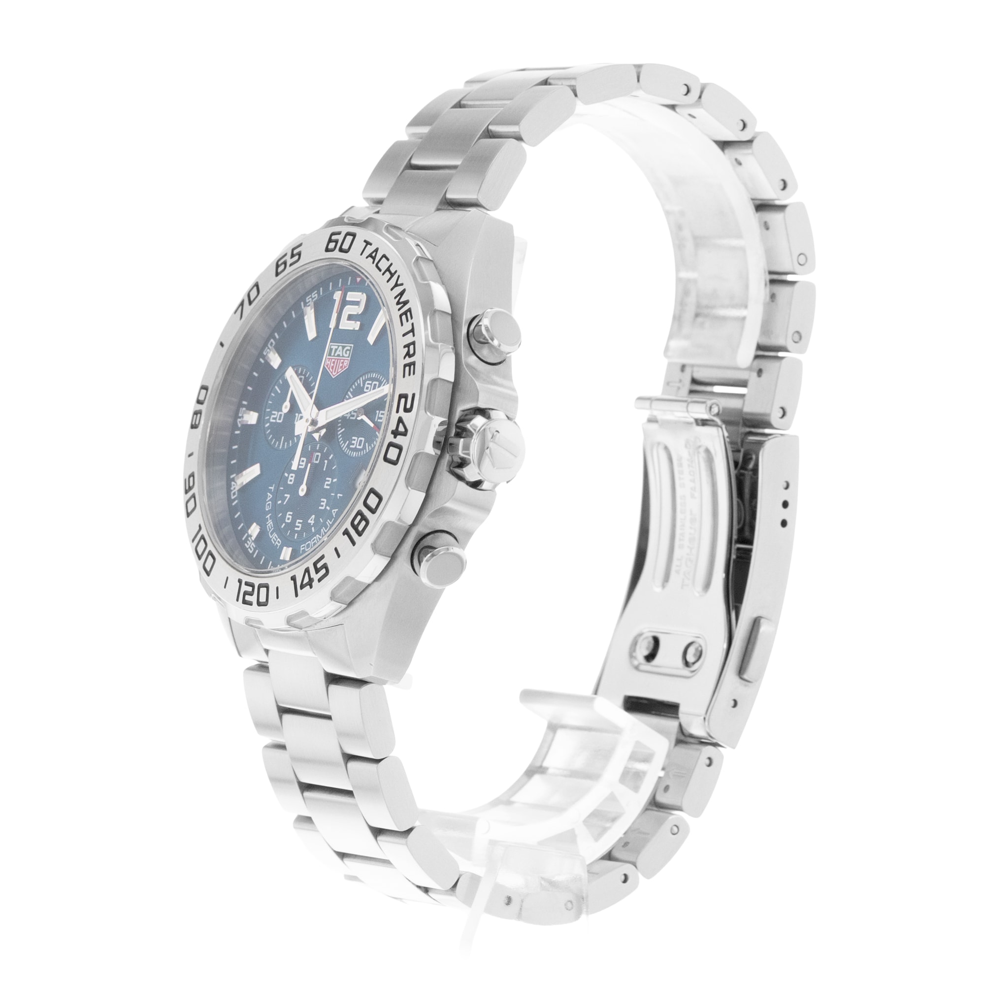 TAG Heuer Formula 1 Quartz CAZ101K.BA0842 43mm Blue Steel Mens Watch Card
