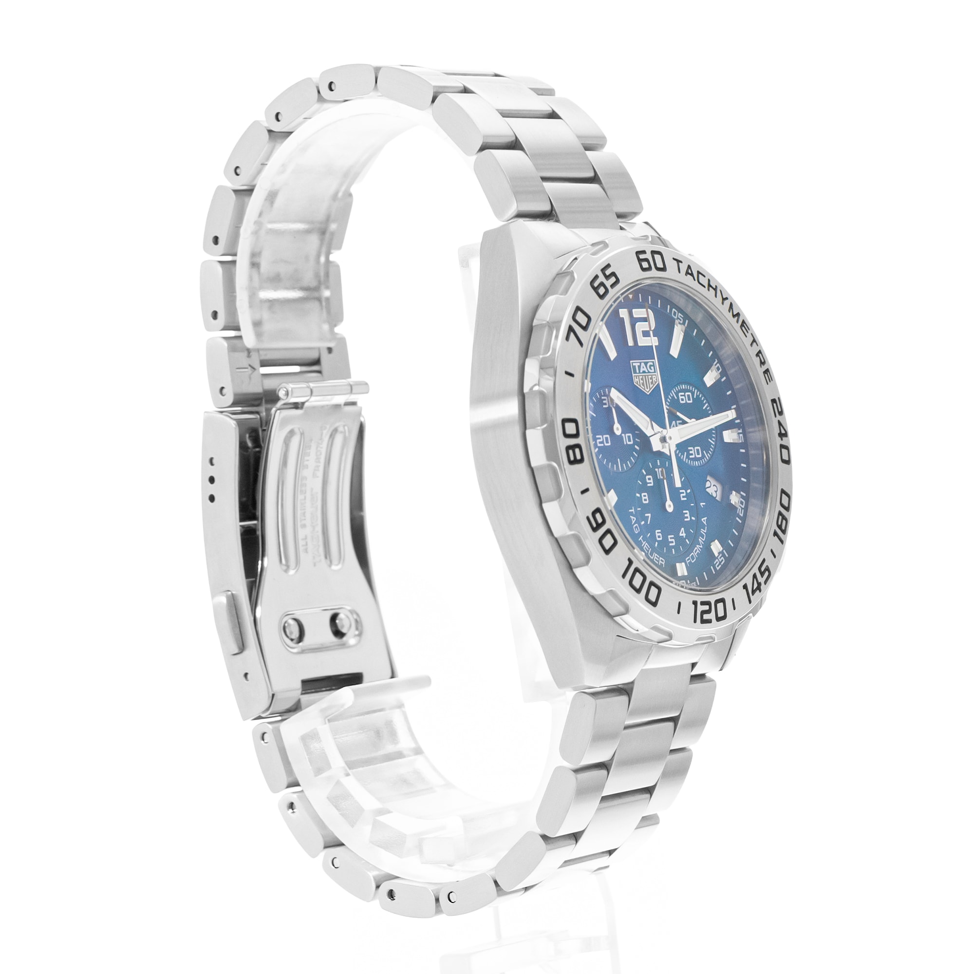 TAG Heuer Formula 1 Quartz CAZ101K.BA0842 43mm Blue Steel Mens Watch Card