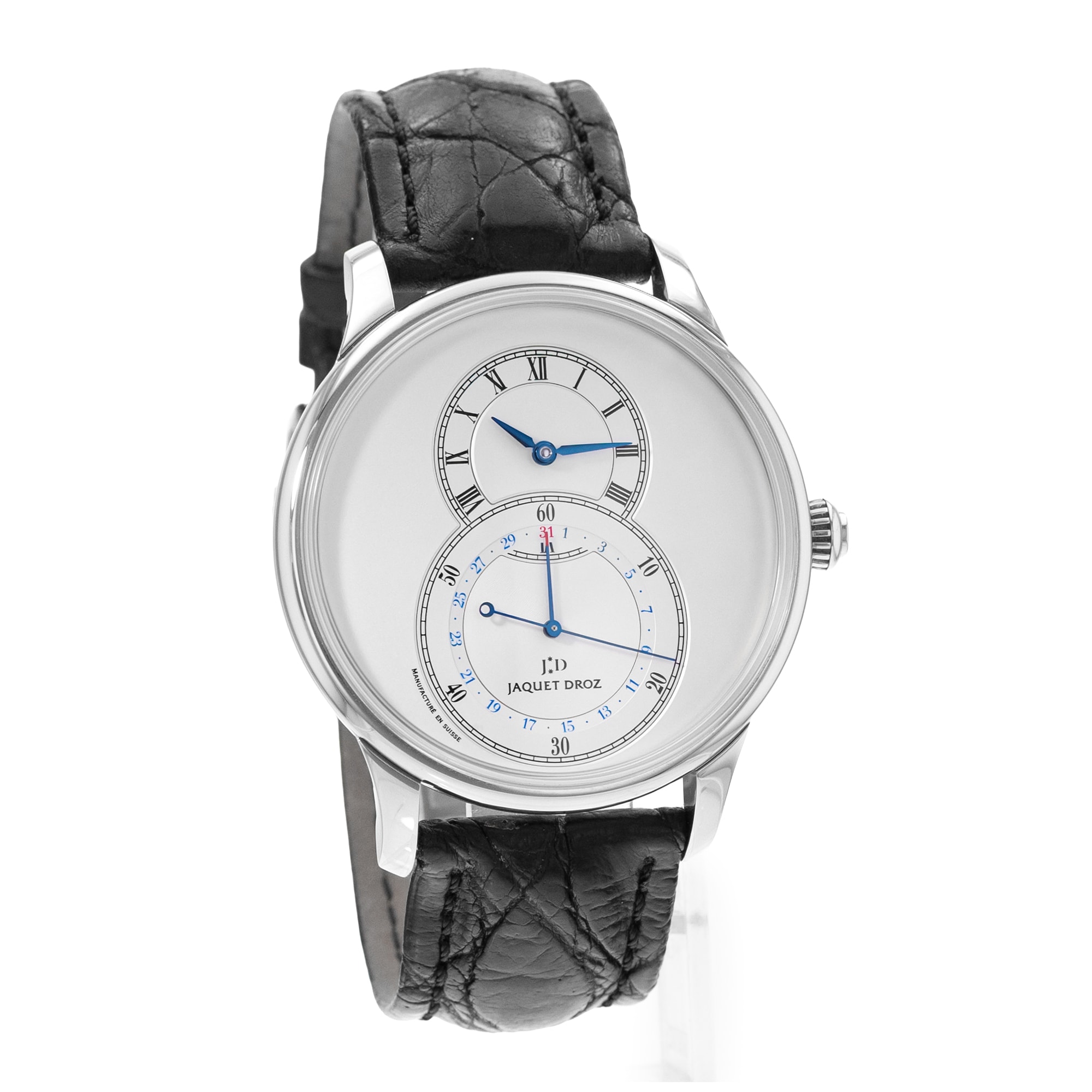 Jaquet-Droz Grande Seconde J007030242 43mm Silver Steel Automatic Mens Watch