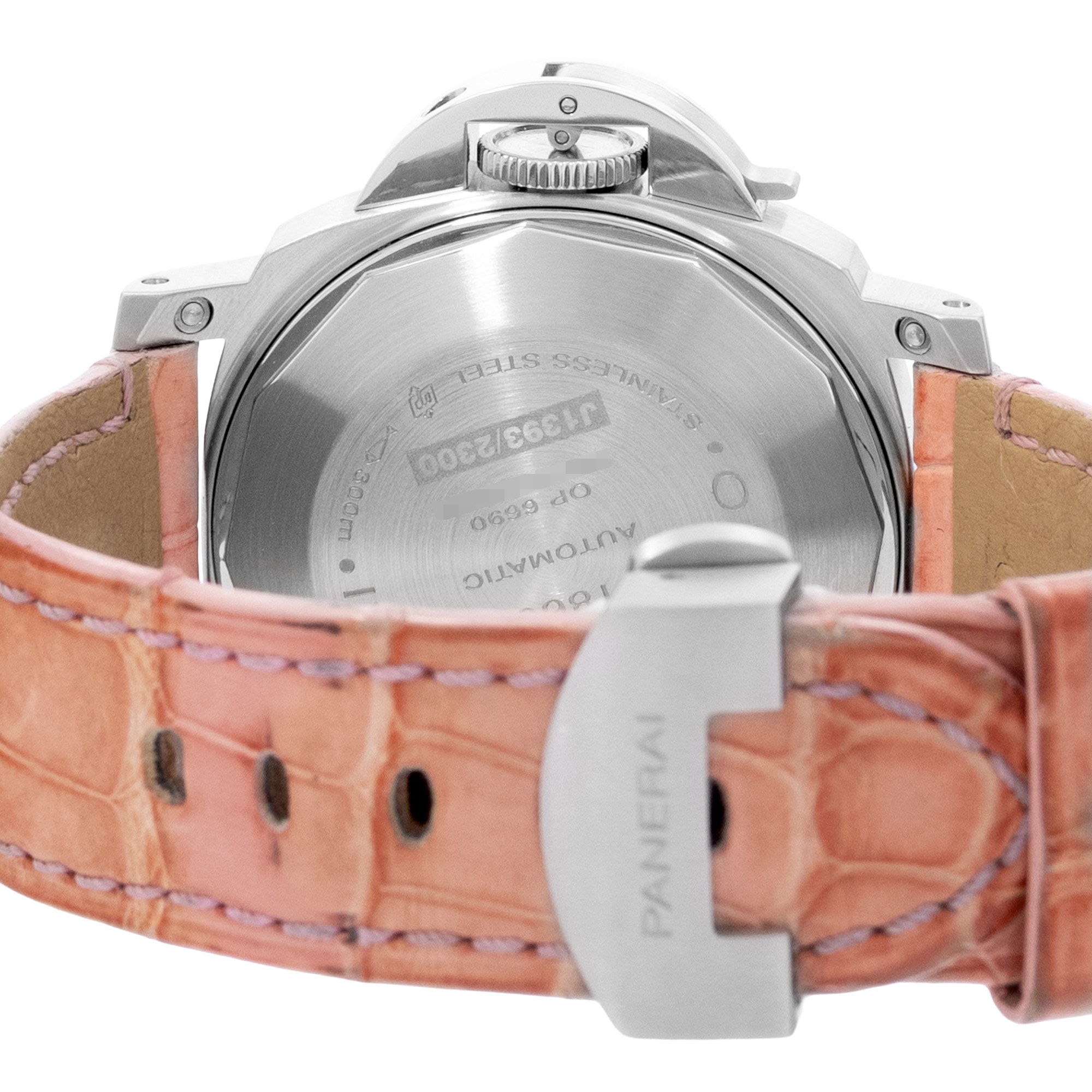 Panerai Luminor Marina PAM 01048 40mm Black Dial Steel Automatic Mens Watch