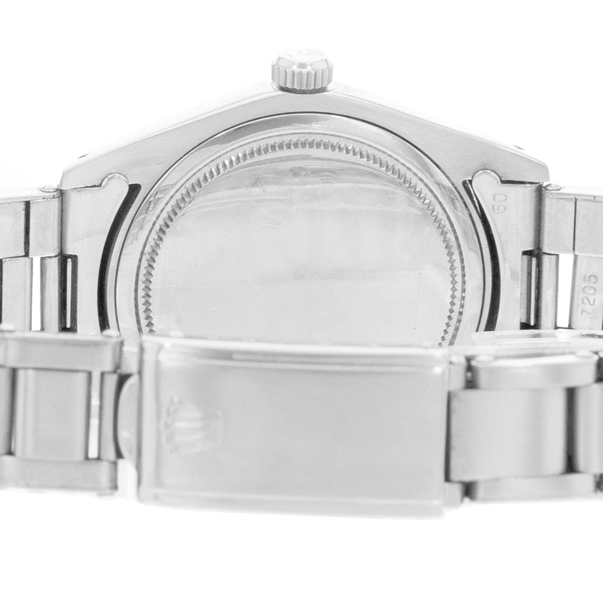 Rolex Oyster Perpetual 34 1500 Vintage Silver Index Steel Automatic Mens Watch