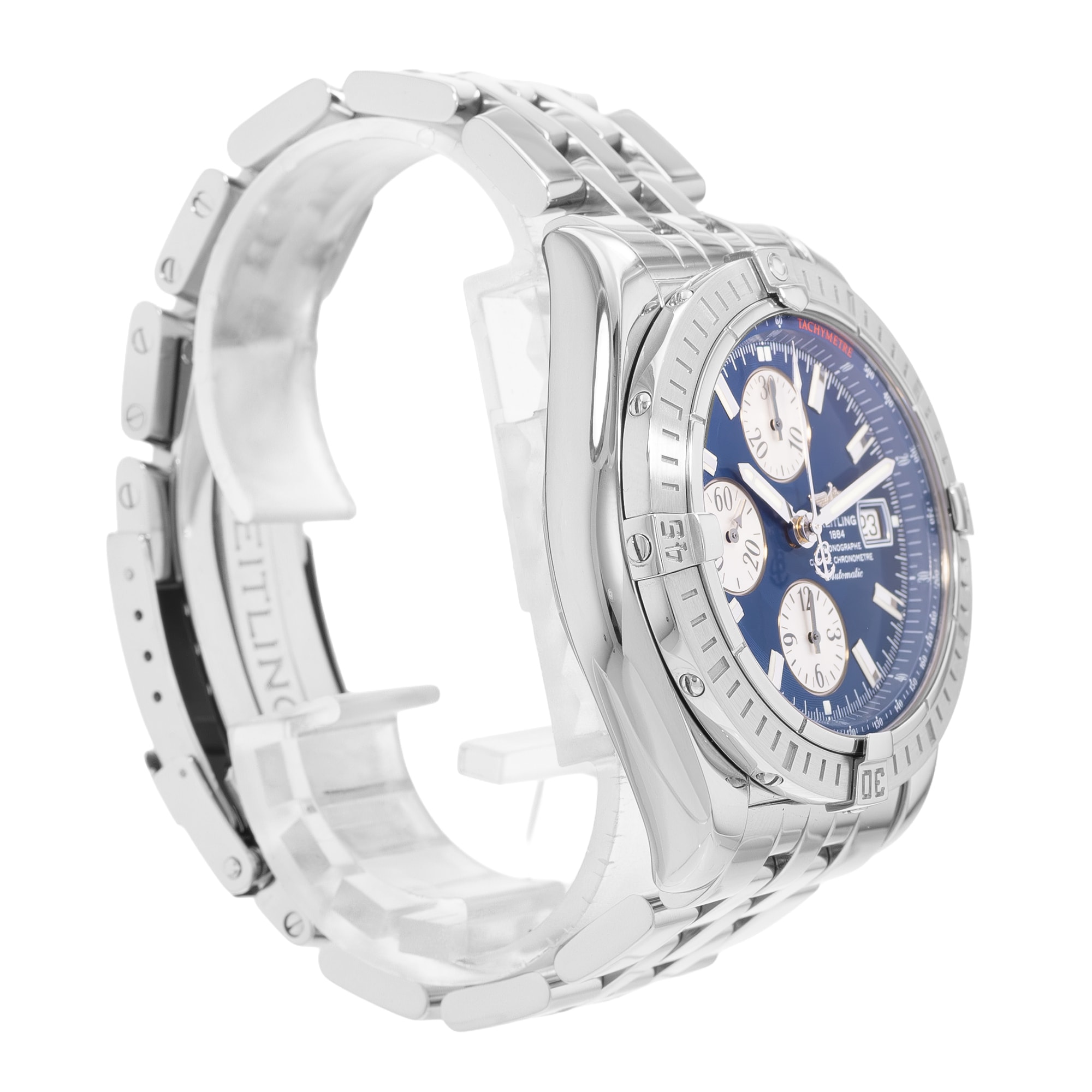Breitling Chronomat Evolution A13356/A156C45PA 44mm Mens Watch Box Paper 2007