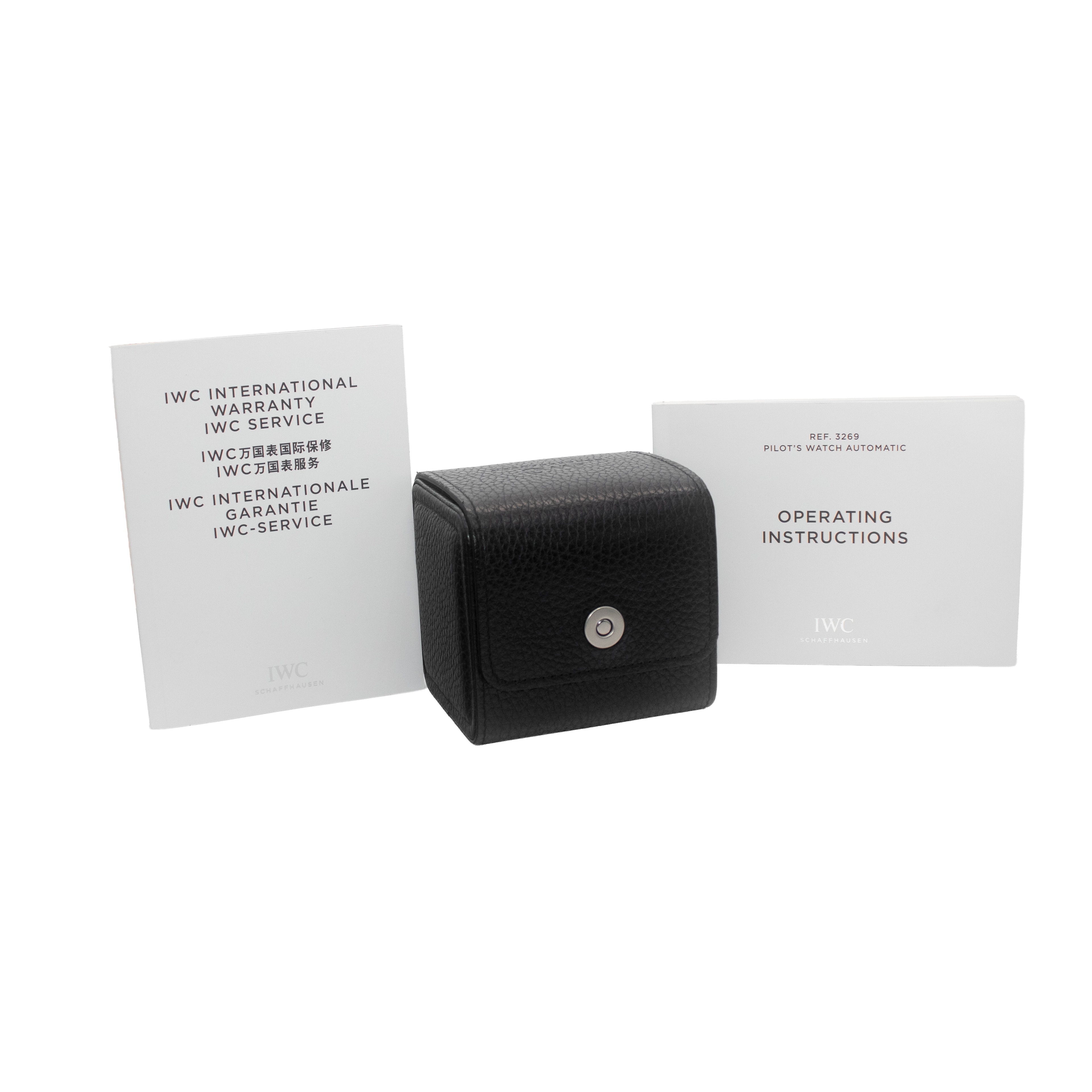 IWC Pilot IW326901 41mm Black Ceramic Automatic Mens Watch Box Papers circa 2020