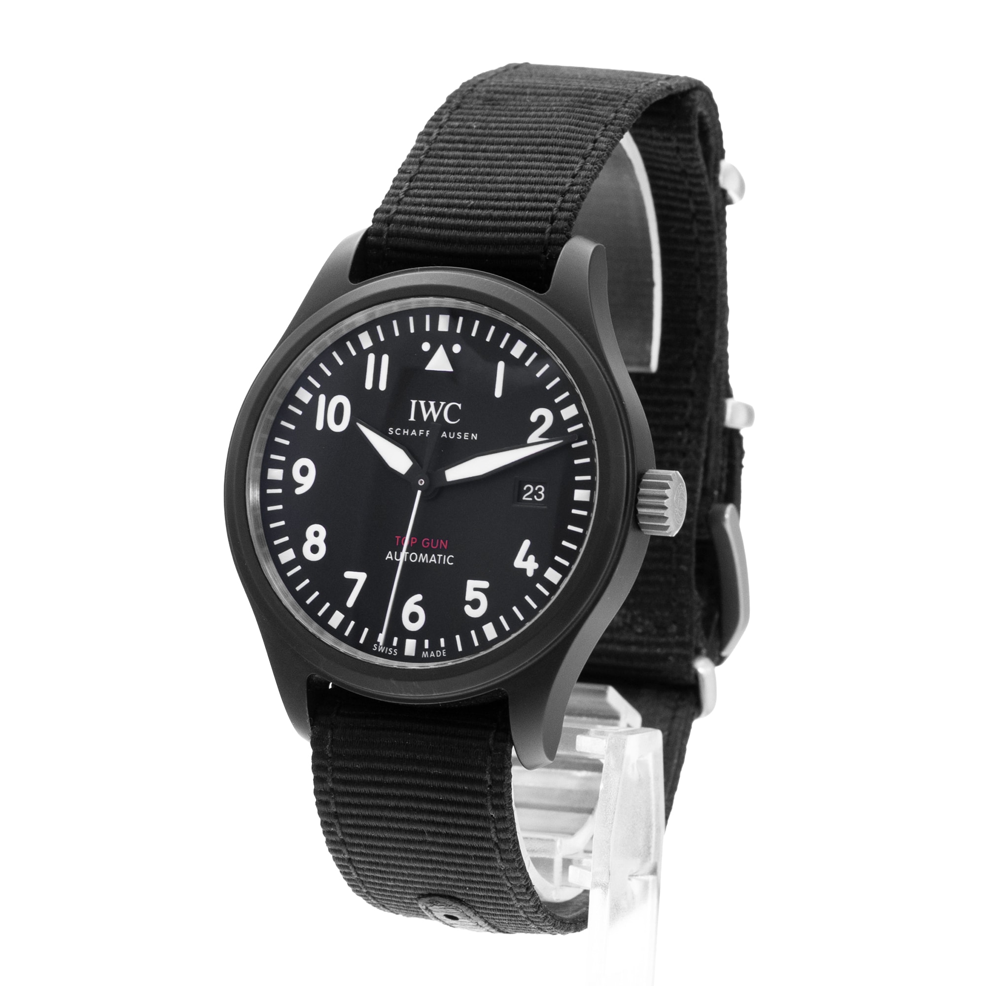 IWC Pilot IW326901 41mm Black Ceramic Automatic Mens Watch Box Papers circa 2020