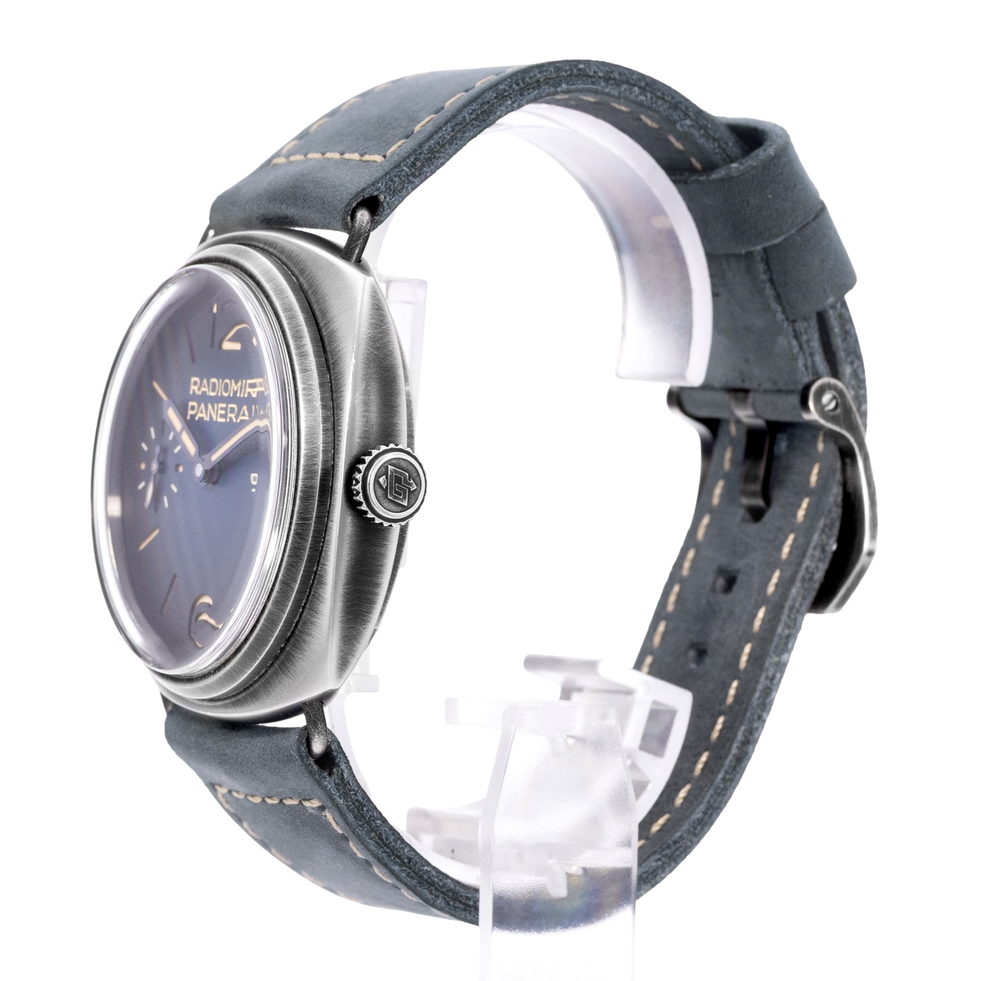 Panerai Radiomir PAM01348 45mm Arabic Blue Steel Mens Watch Box Paper 2023
