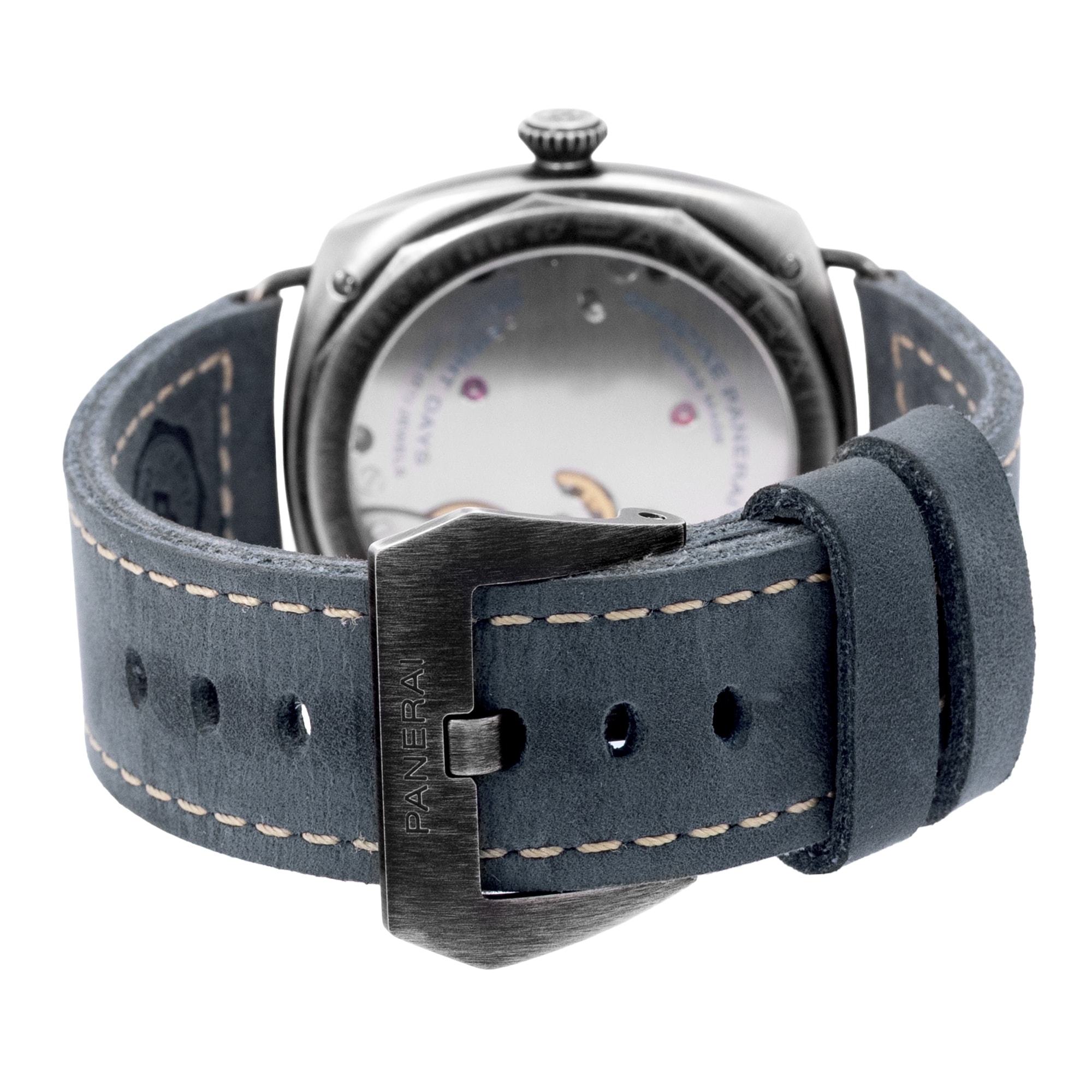 Panerai Radiomir PAM01348 45mm Arabic Blue Steel Mens Watch Box Paper 2023